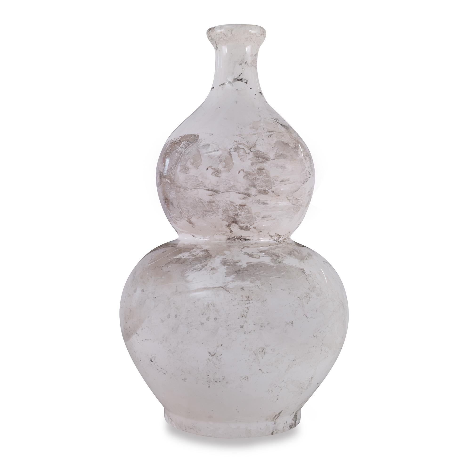 (Gray) Dewart Vase in Luster Gloss and Ceramic by CuratedKravet
