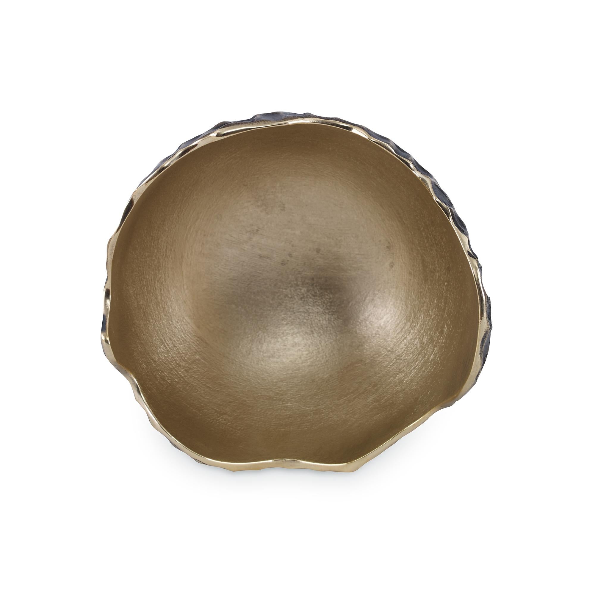 For Sale:  (Gold) Quarry Bowl in Brass by CuratedKravet 3