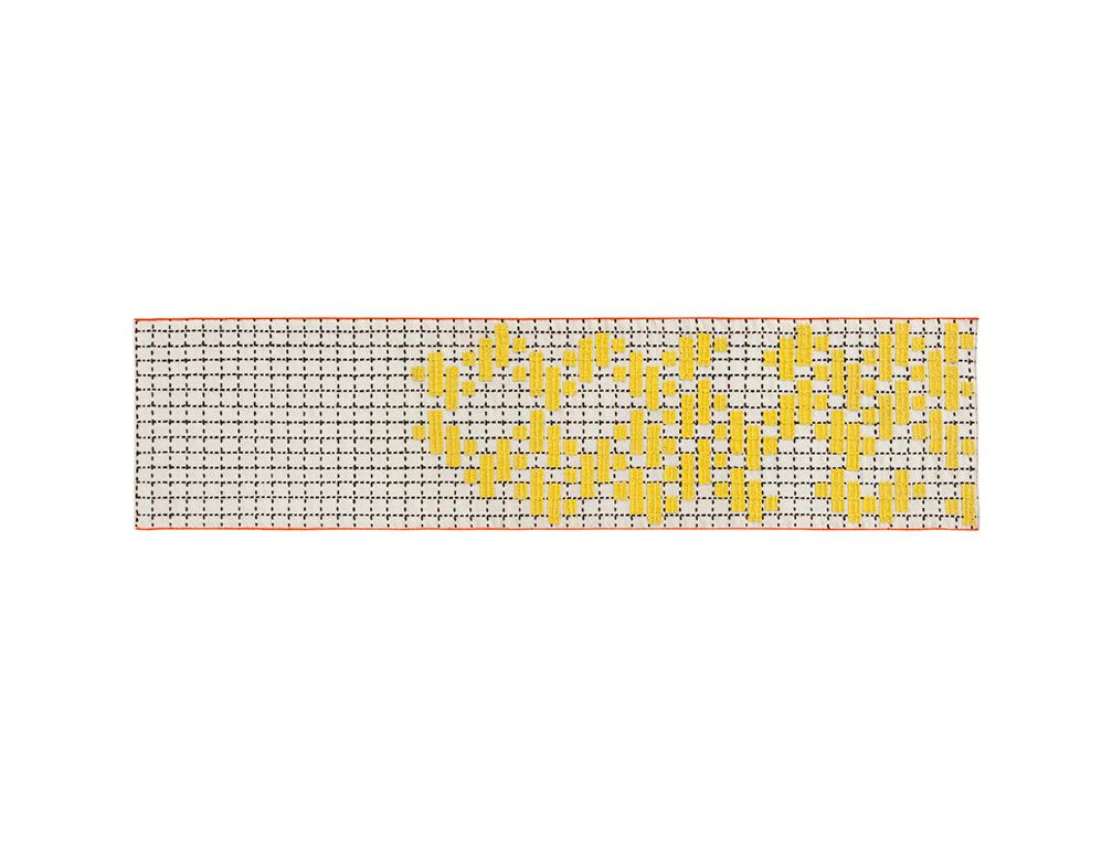 For Sale:  (Yellow)  Patricia Urquiola Bandas Runner Rug for GAN