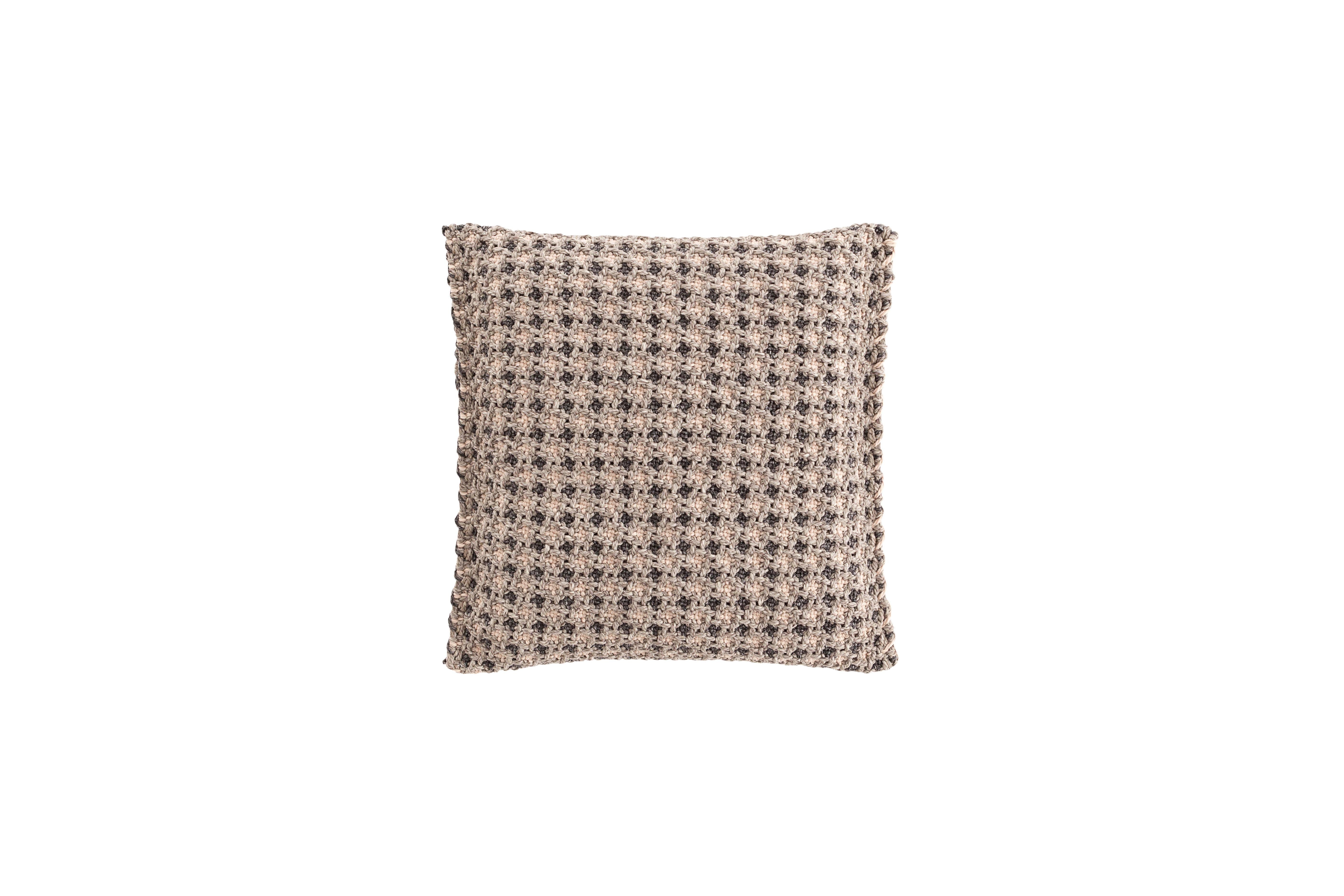 (Brown) Patricia Urquiola Garden Layers Small Pillow for GAN