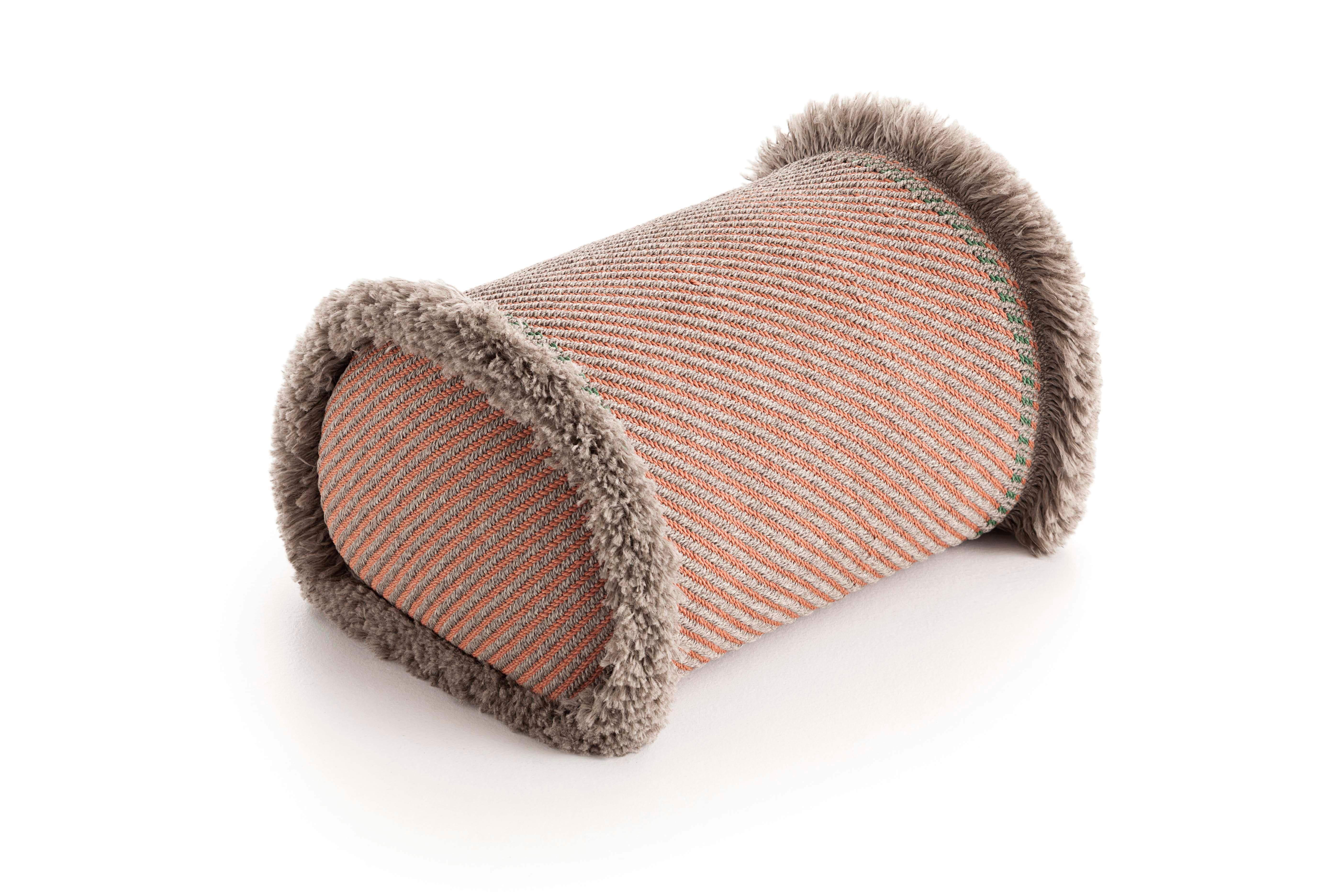 For Sale:  (Pink) Patricia Urquiola Garden Layers Large Pouf for GAN