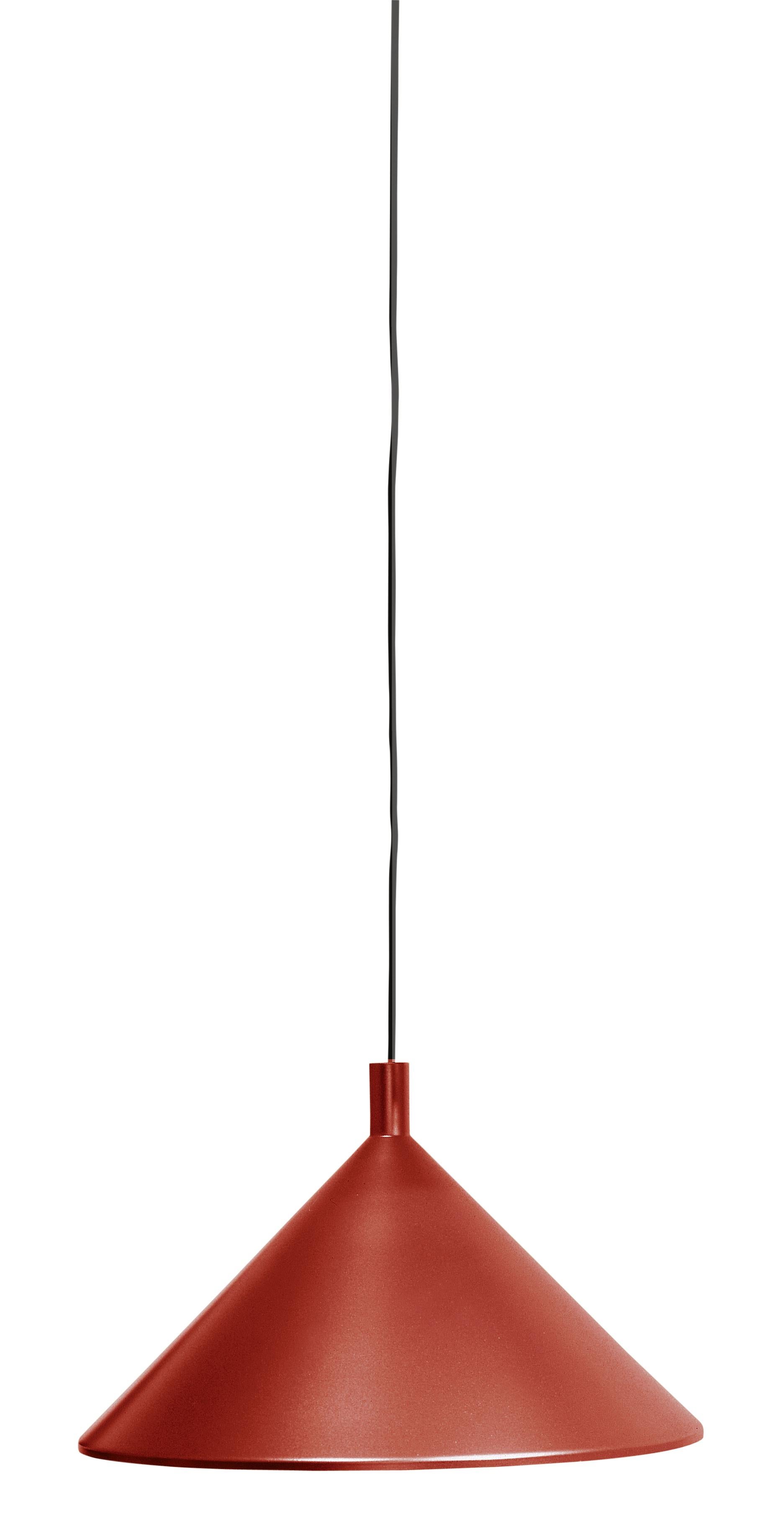 For Sale: Red Martinelli Luce Cono 1861 Large Pendant Light by Elio Martinelli 2