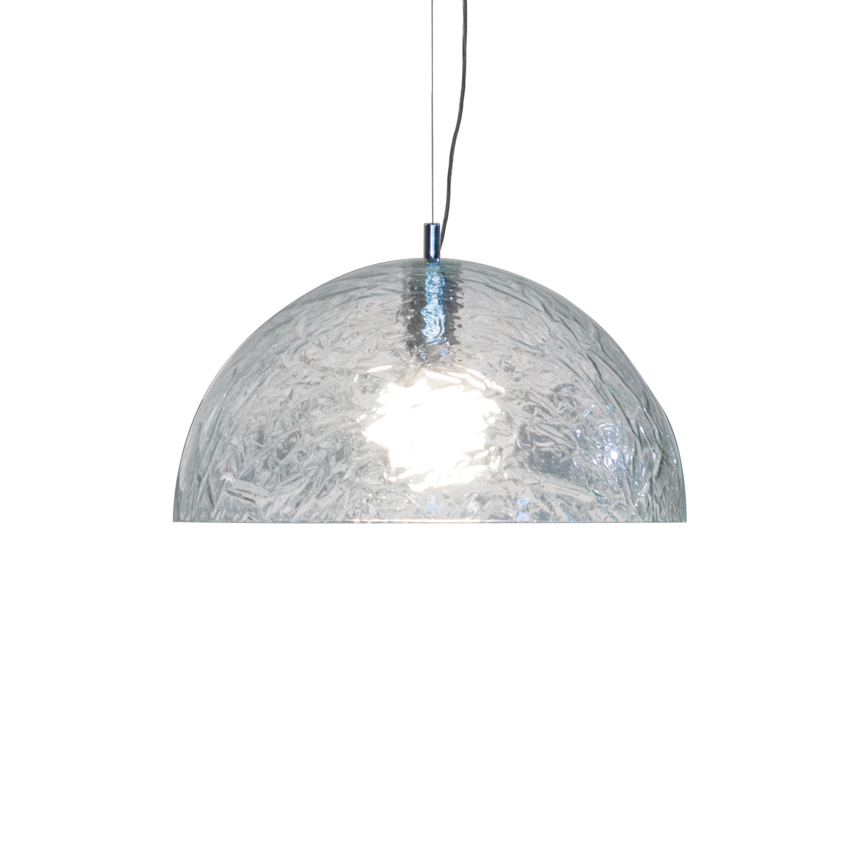 For Sale: Clear (Ice) Martinelli Luce Bubbles 2033 Large Pendant Light by Emiliana Martinelli