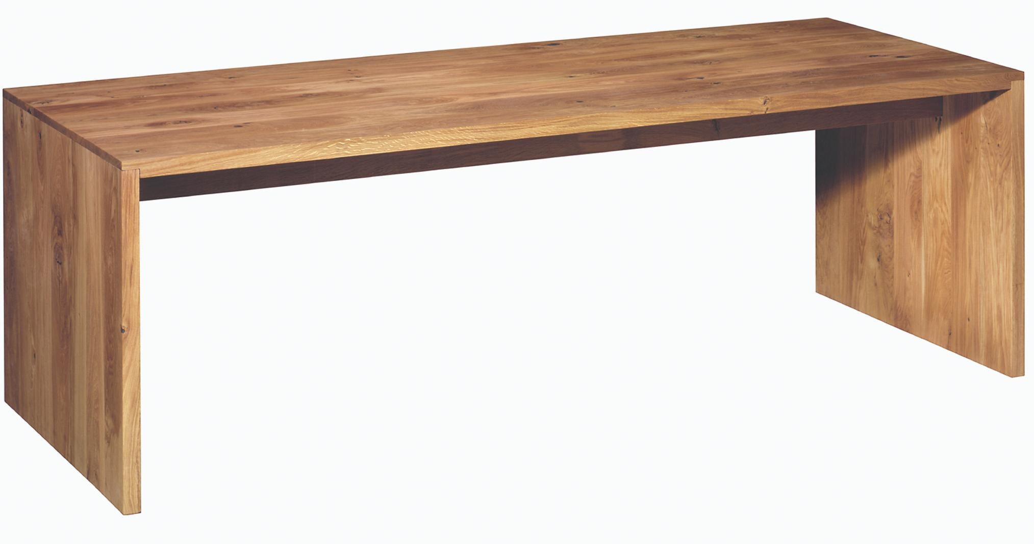 Im Angebot: e15 Ponte-Holztisch von Philipp Mainzer, Brown (Oil Oaked)