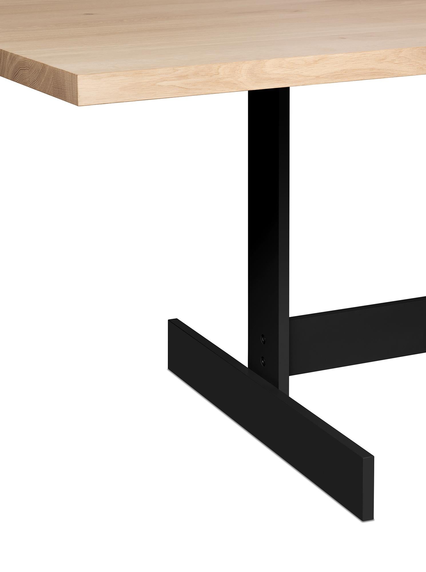 For Sale: Brown (Waxed White Oak) e15 Customizable Kazimir Table  by Philipp Mainzer 3