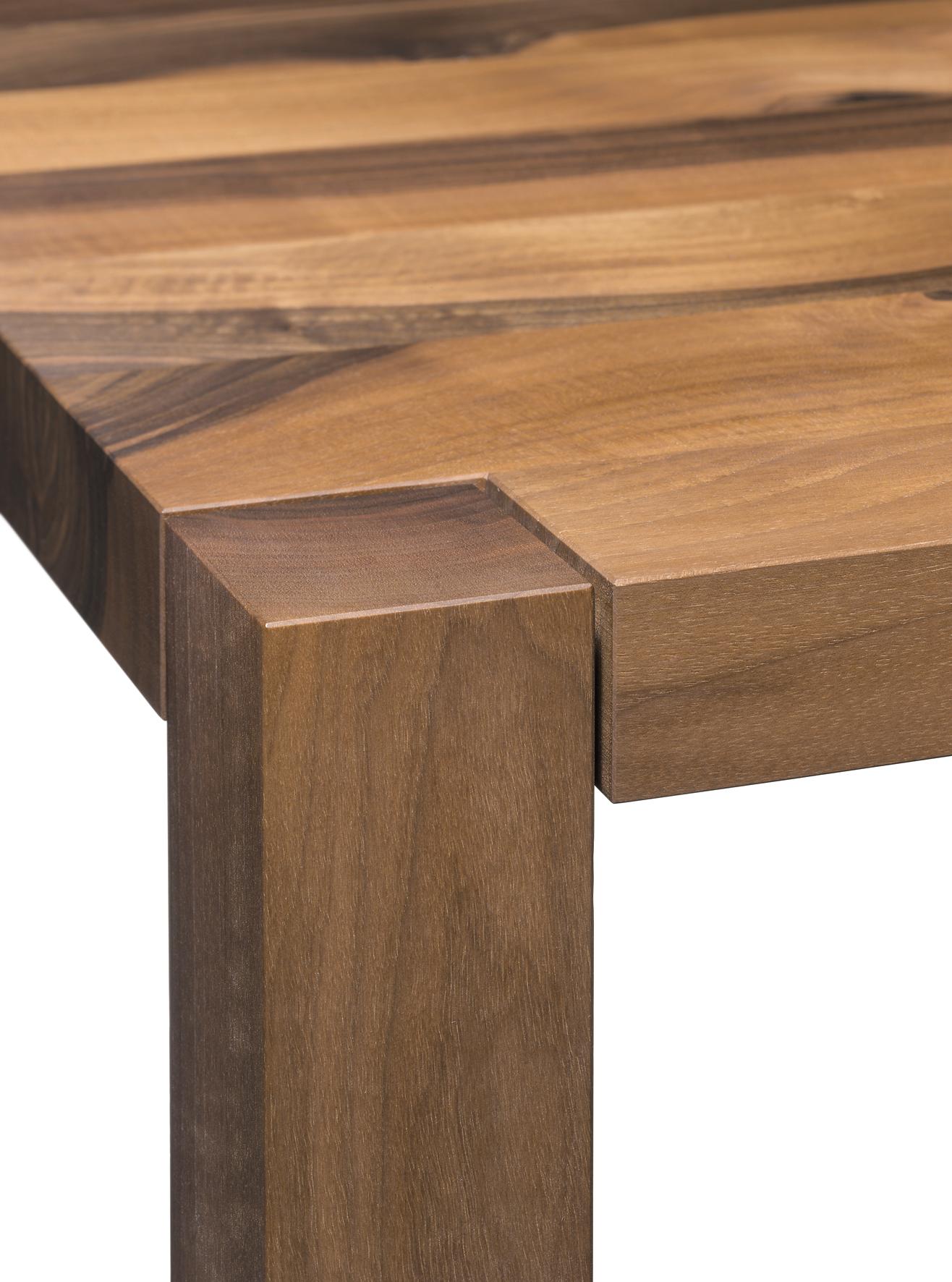For Sale: Brown (Oiled Walnut) e15 Sloane Table by Philipp Mainzer 3