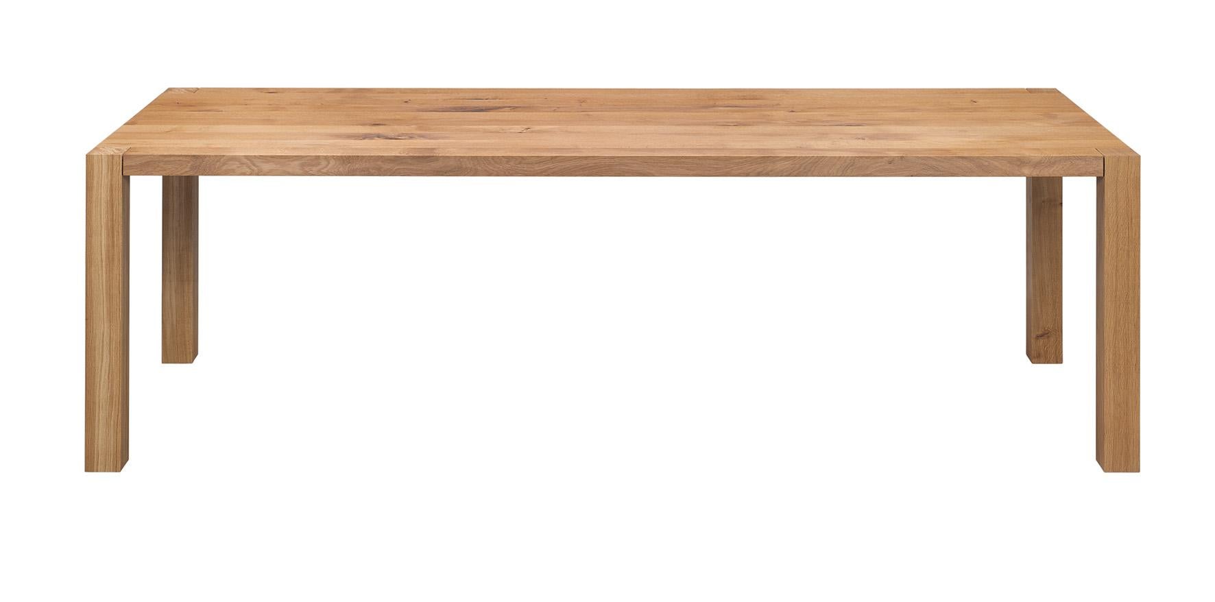 For Sale: Brown (Oil Oaked) e15 Customizable Holborn Table by Philipp Mainzer 2