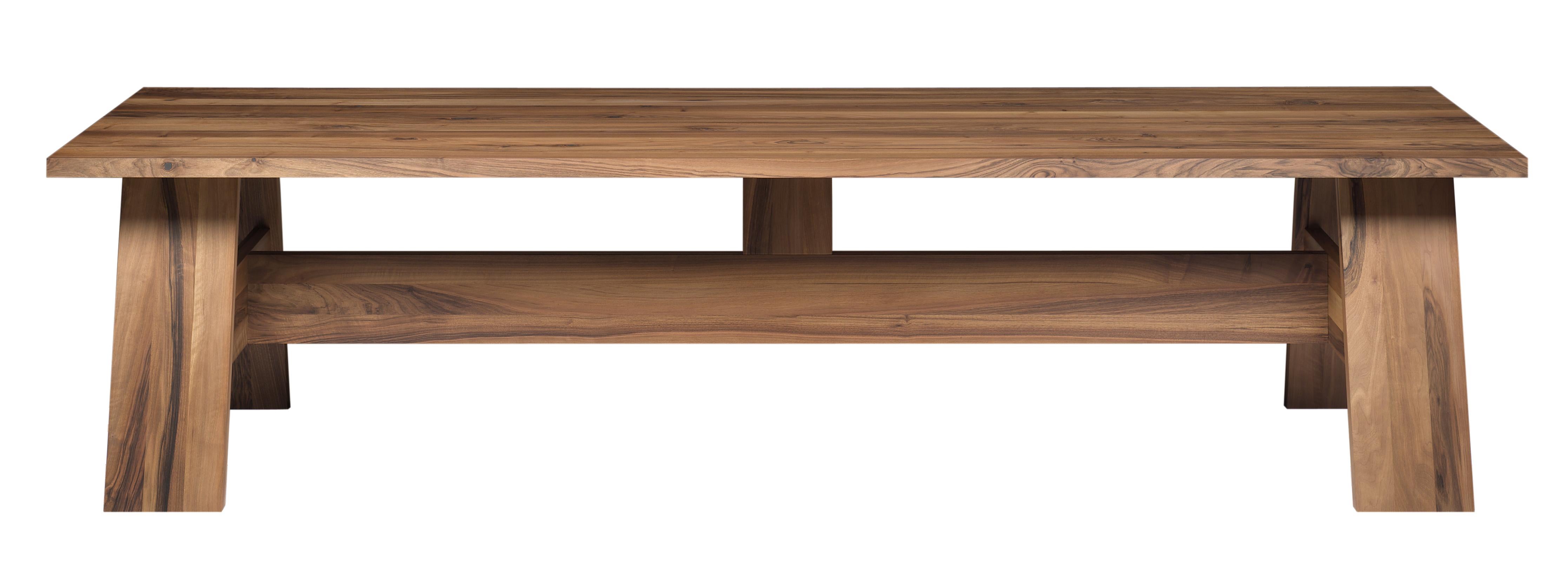 Im Angebot: e15  Anpassbarer Fayland-Holztisch von David Chipperfield, Brown (Oiled Walnut) 2