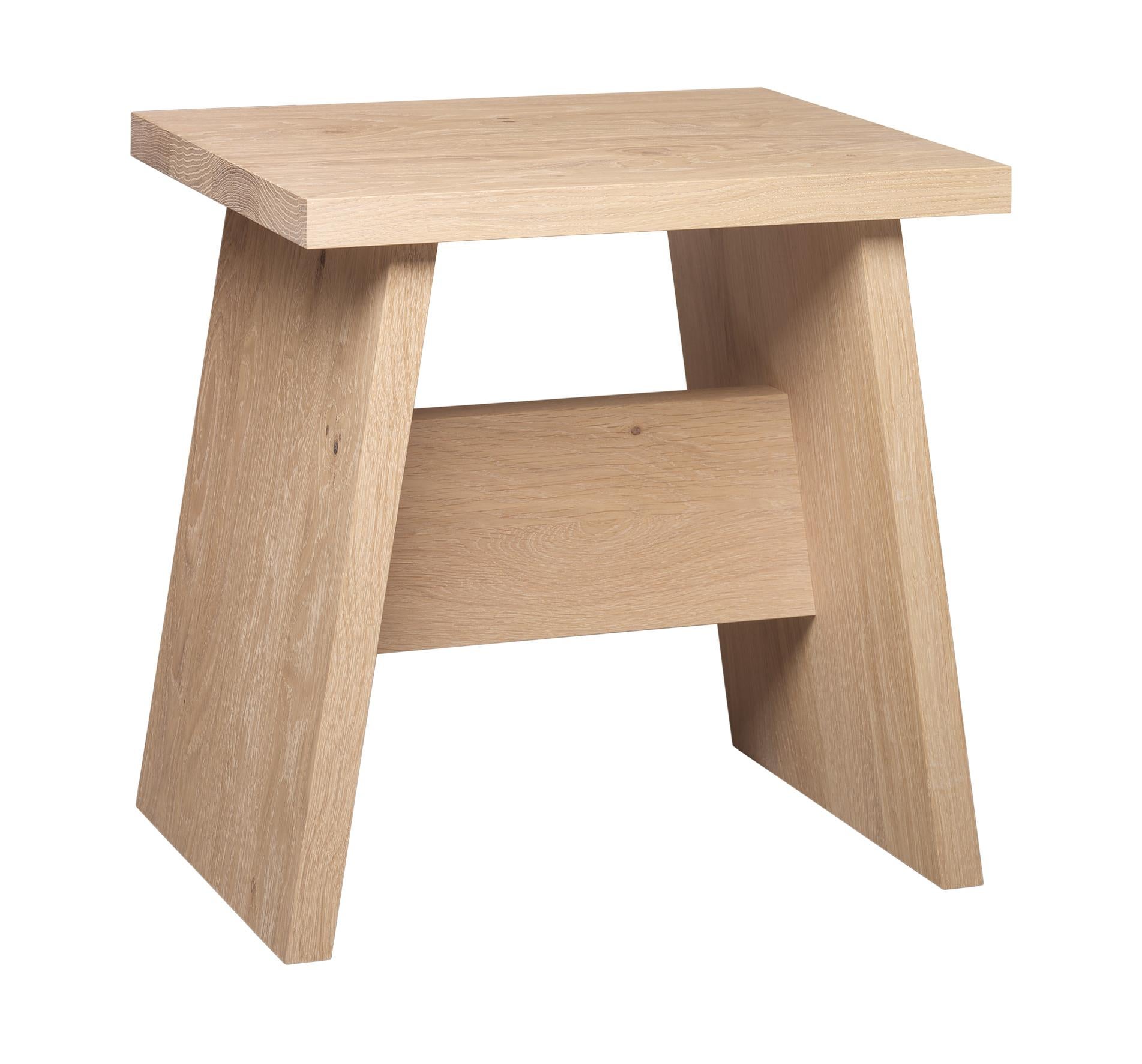 For Sale: Brown (Waxed White Oak) e15 Langley Wood Side Table by David Chipperfield 2