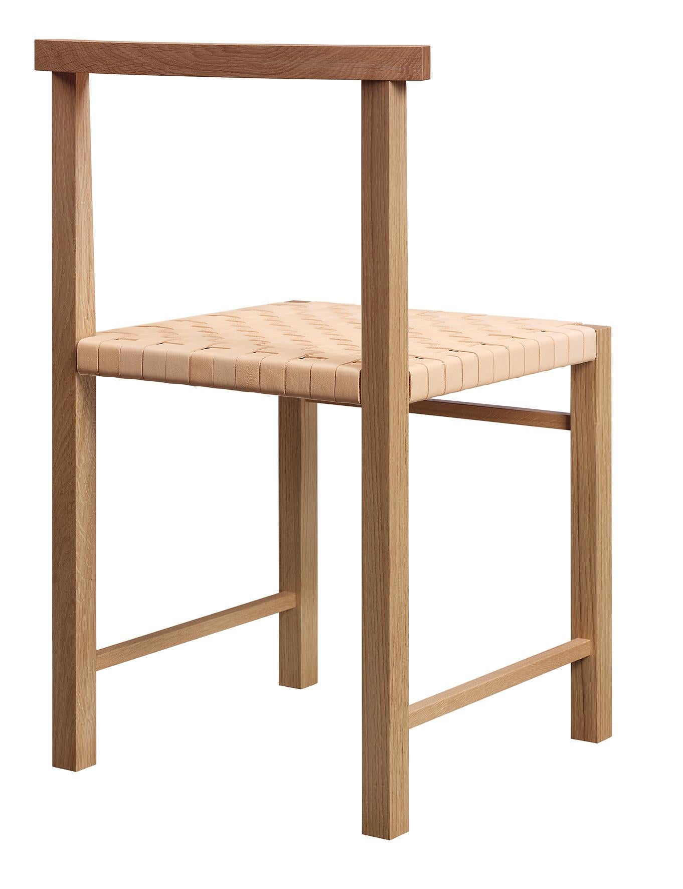 For Sale: Gray (Silk Gray Lacquer) e15 Karnak Chair with European Oak Base by Ferdinand Kramer 3