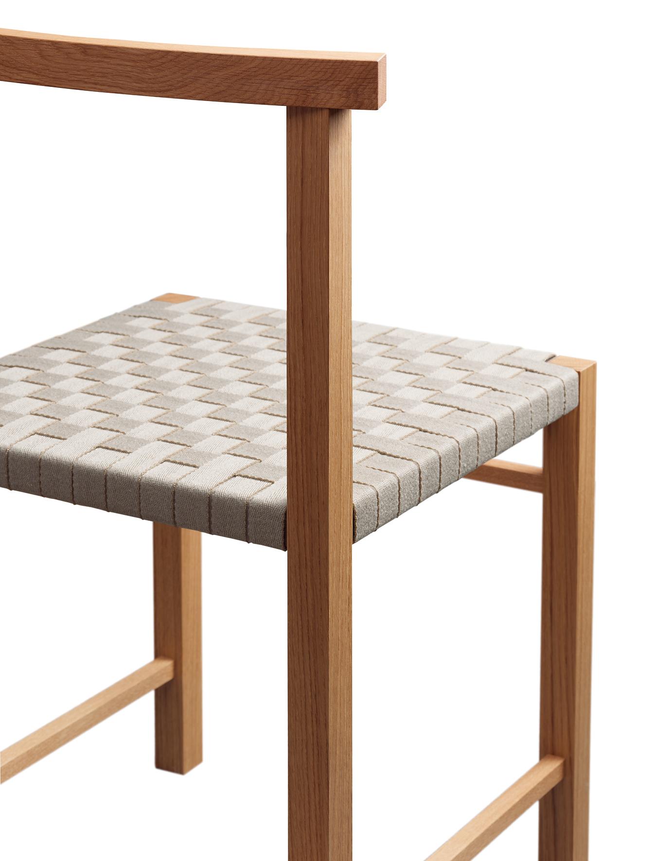For Sale:  (Gray) e15 Karnak Chair with European Oak Base by Ferdinand Kramer 2