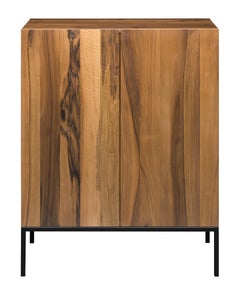 e15 Fariba Sideboard with Jet Black Steel Base by Philipp Mainzer