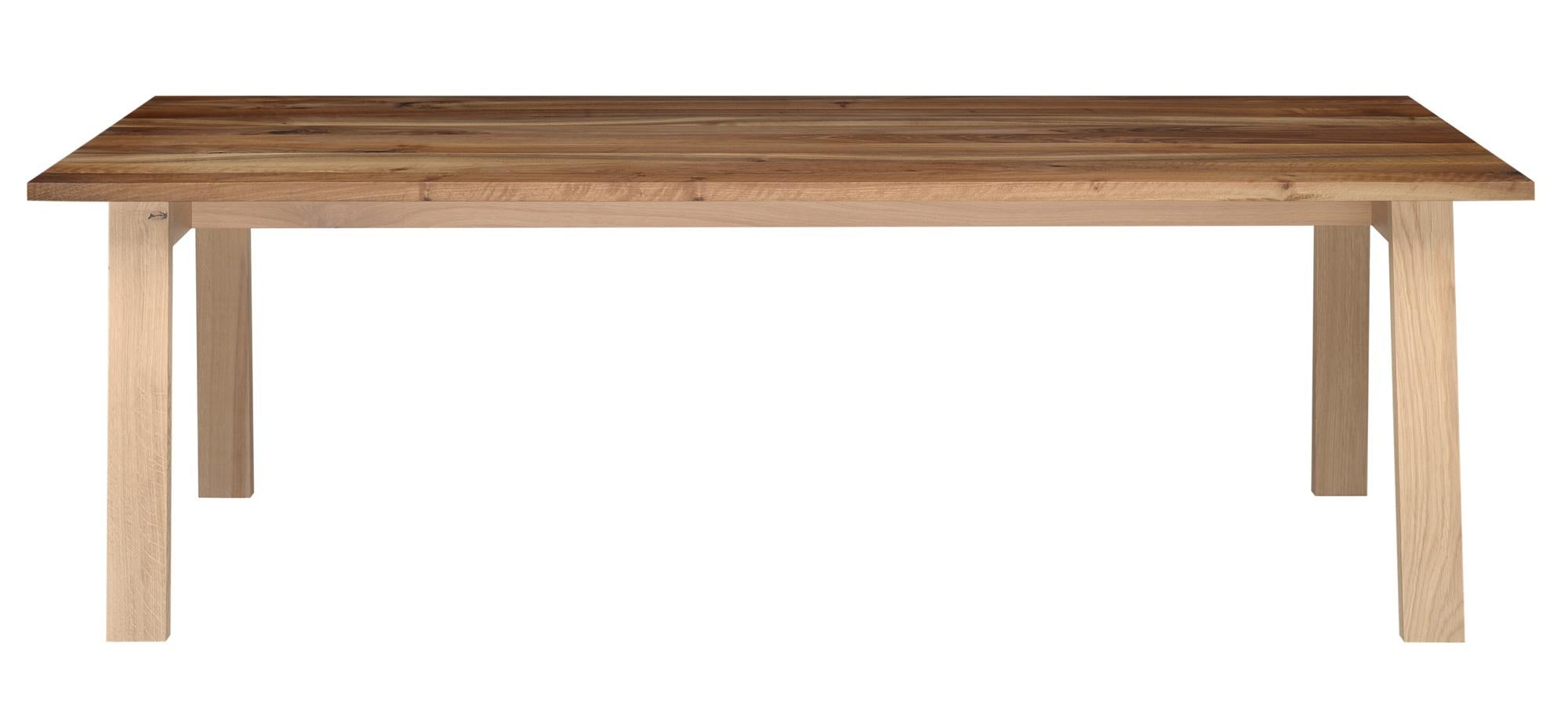 Im Angebot: e15 Anpassbare Basistabelle  von David Chipperfield, Brown (Oiled Walnut) 2