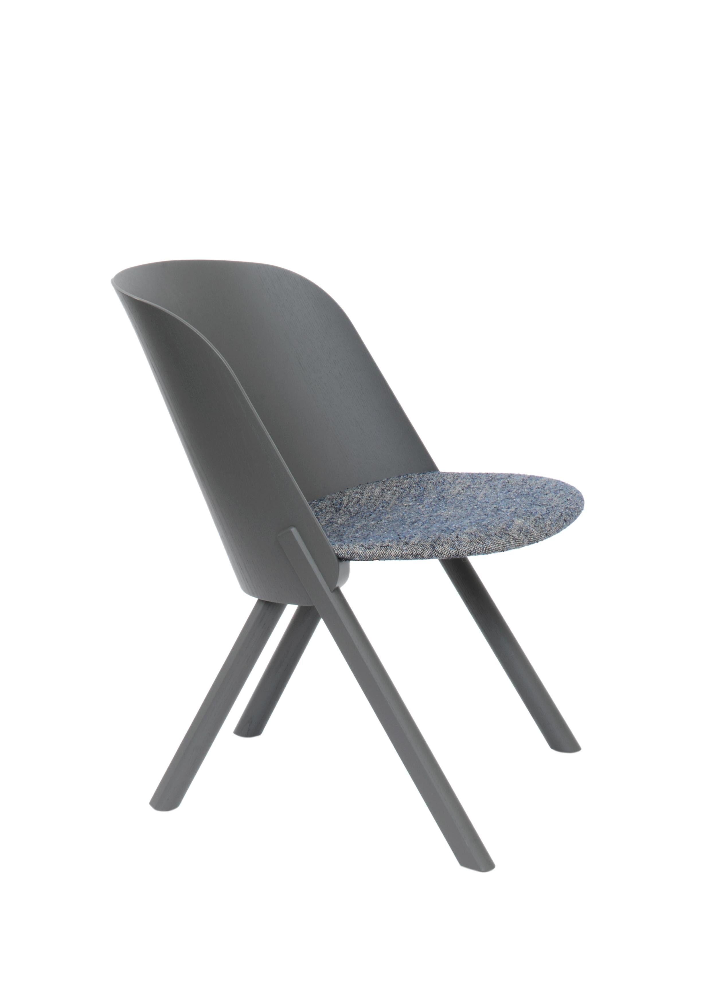 For Sale: Gray (Umbra Gray Lacquer) Customizable e15 That Lounge Chair by Stefan Diez 2