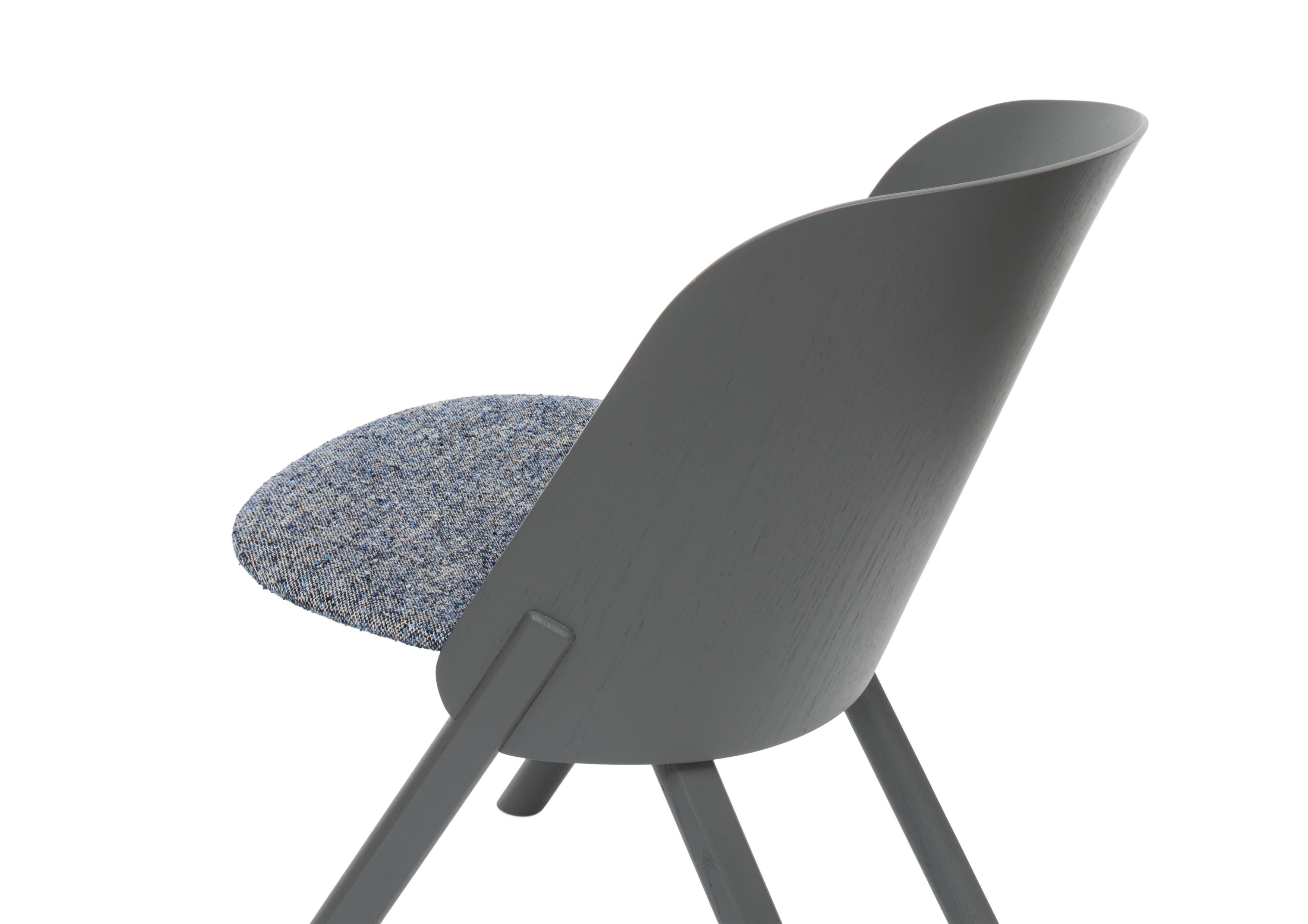 For Sale: Gray (Umbra Gray Lacquer) Customizable e15 That Lounge Chair by Stefan Diez 3