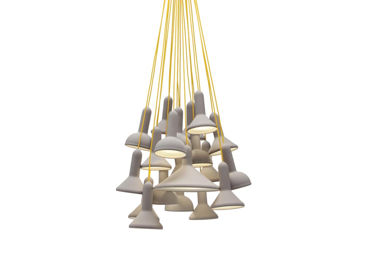 For Sale: Multi (1798) Established & Sons S20 Bunch Torch Pendant Light by Sylvain Willenz 2
