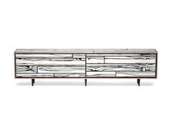 Large meuble de rangement Wrongwoods créé par Richard Woods &amp;amp;amp; Sebastian Wrong pour Established &amp;amp;amp; Sons