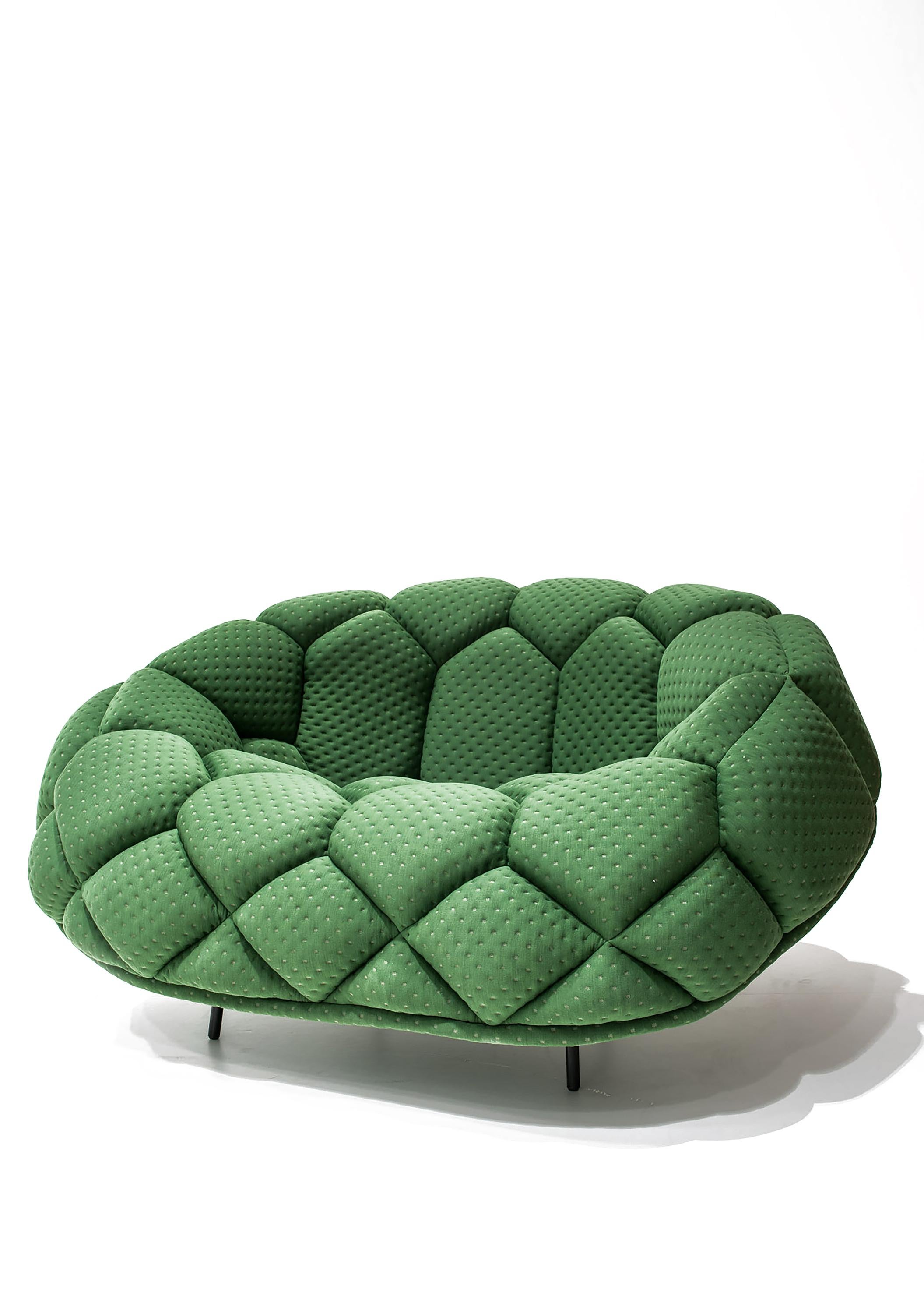 For Sale: Green (5839) Ronan & Erwan Bouroullec Quilt Armchair for Established & Sons 2