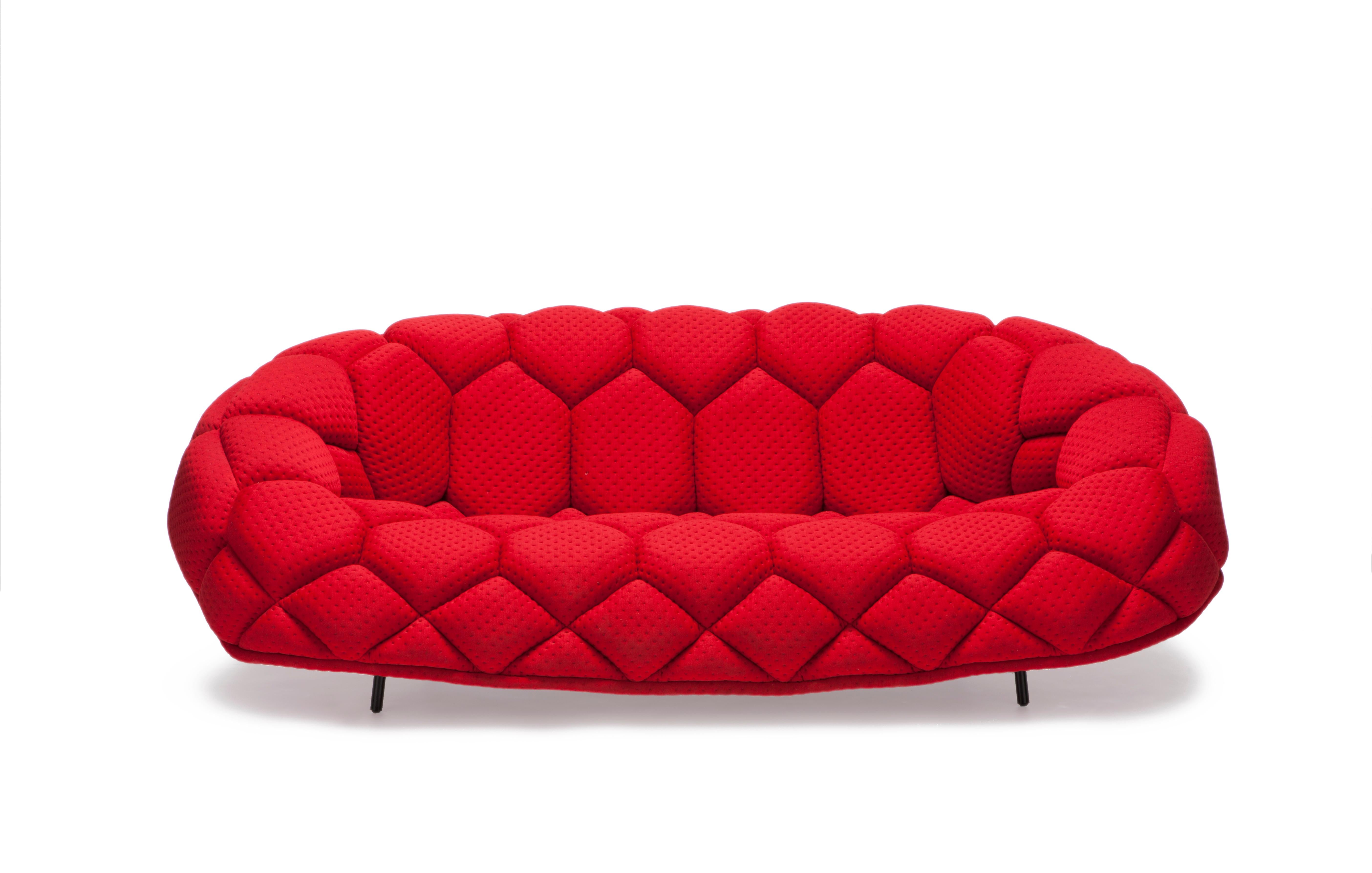 For Sale: Red (5842) Ronan & Erwan Bouroullec Quilt Sofa for Established & Sons