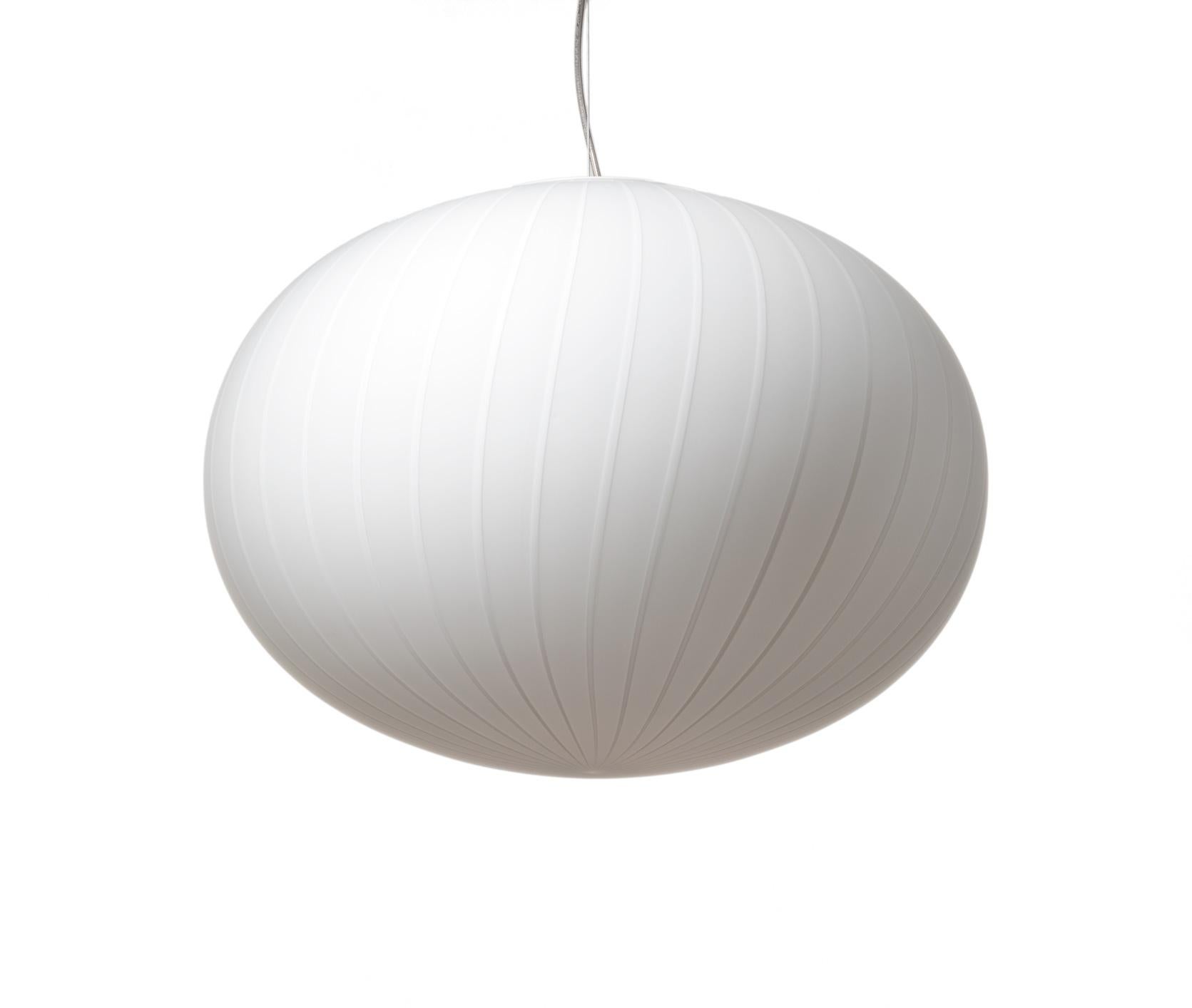 For Sale: White (6416) Established & Sons S4 Ellipse Filigrana Pendant Light by Sebastian Wrong