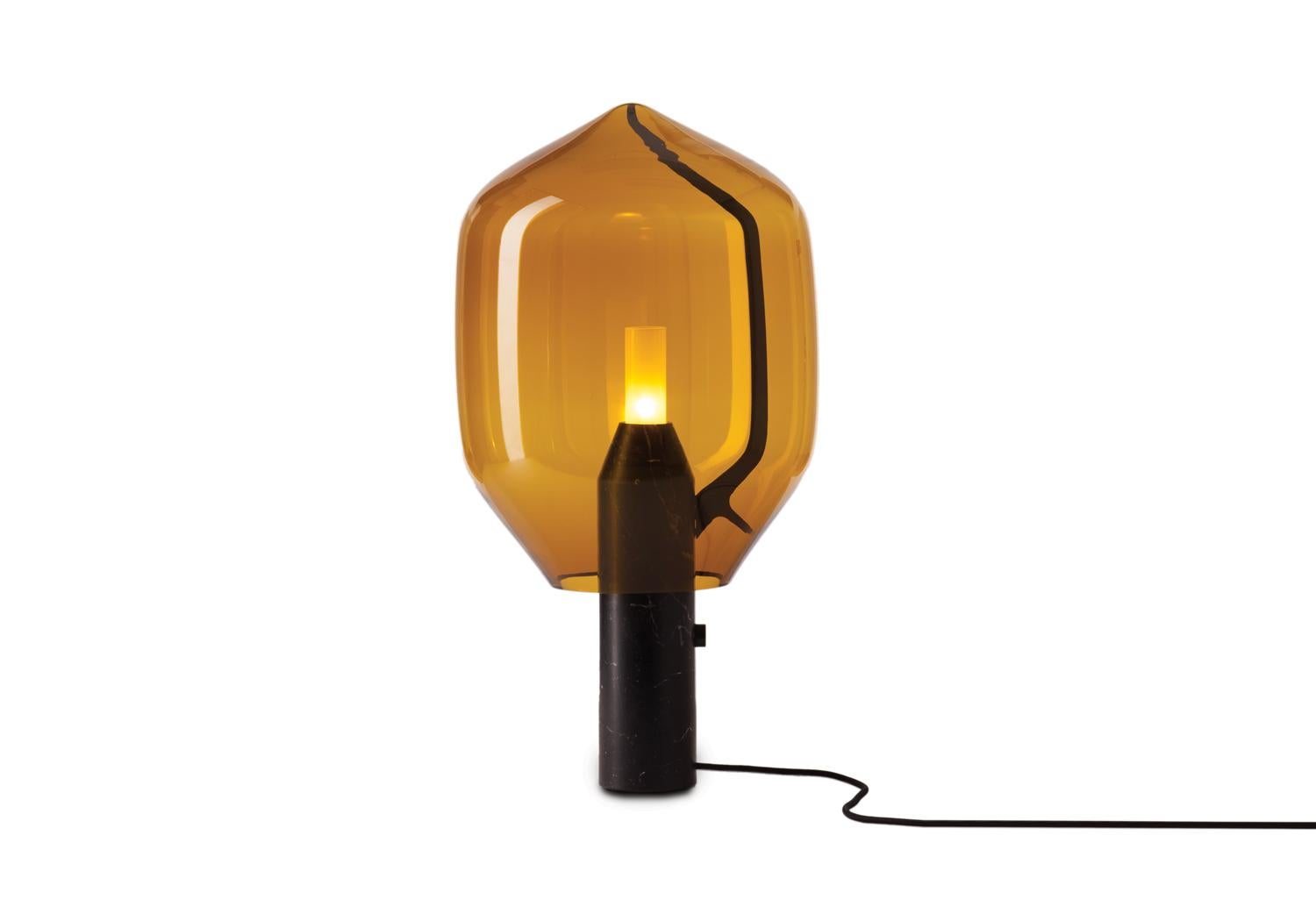 En vente : Gold (6224/6220) Lampe de bureau phare en verre Established &amp;amp; Sons pour Established &amp;amp; Sons
