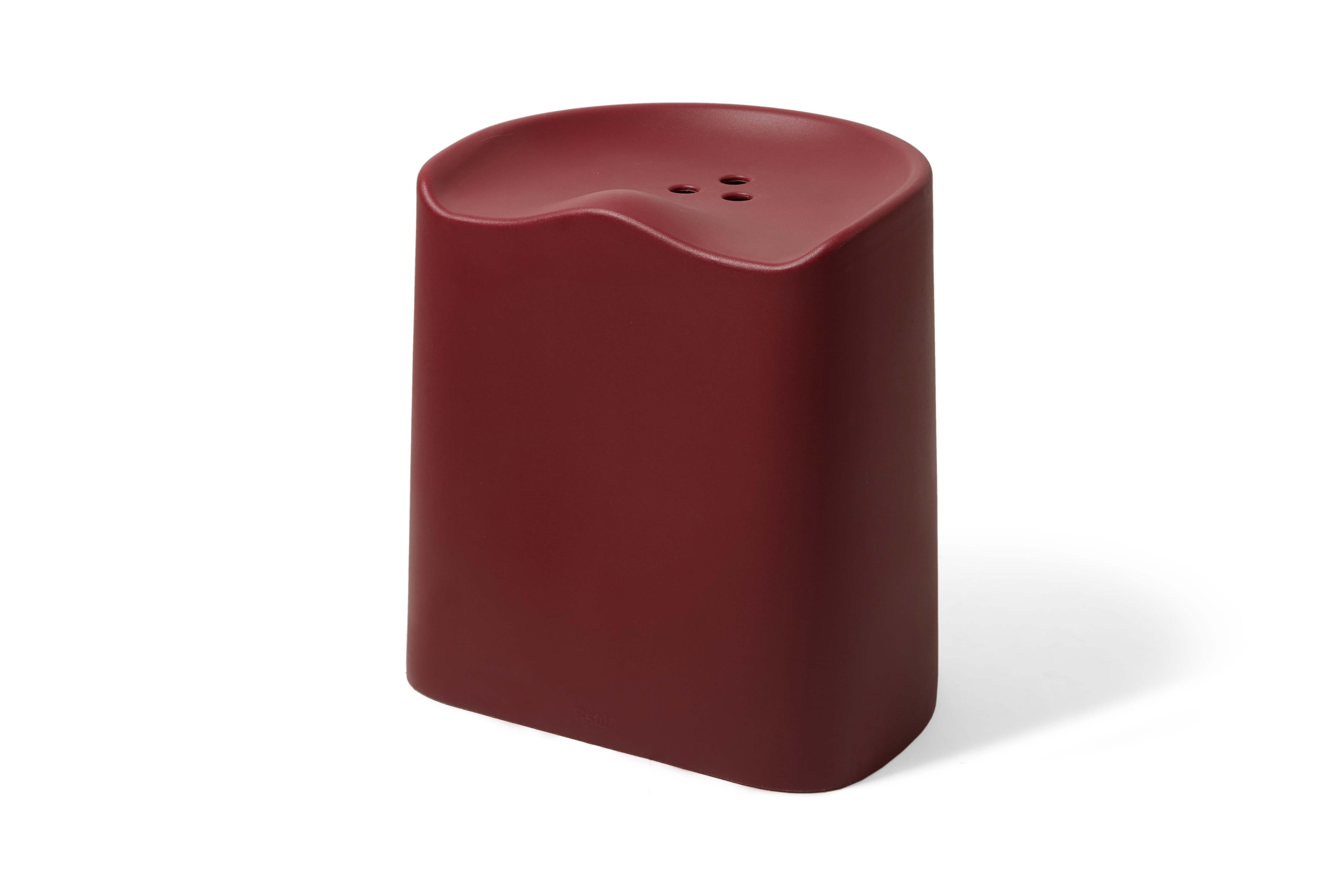For Sale: Red (6528) Established & Sons Butt Stool by Estd Collection