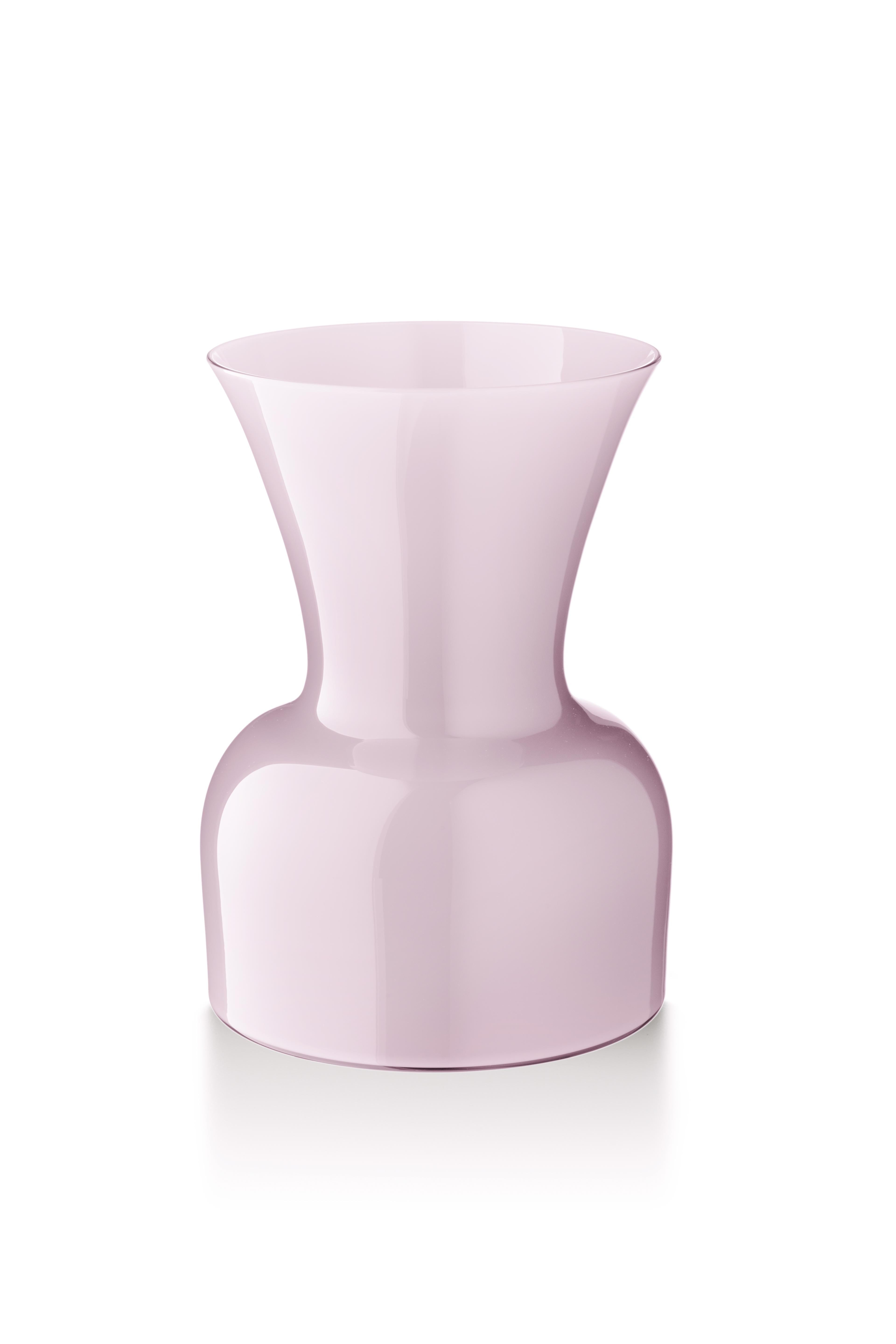 Pink (10054) Large Profili Daisy Murano Glass Vase by Anna Gili