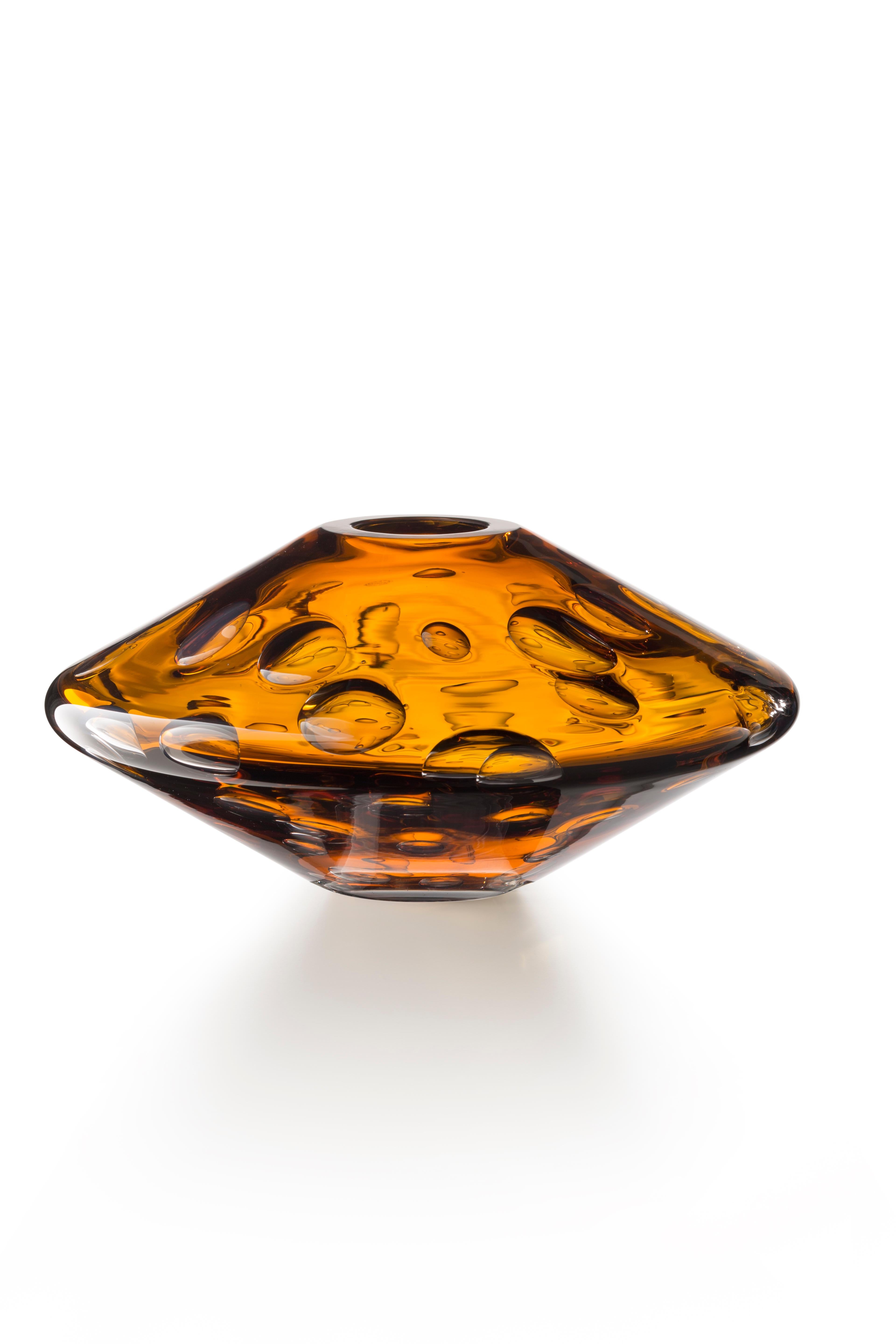 Brown (01443) Small Millebolle Murano Glass Vases by Luca Nichetto