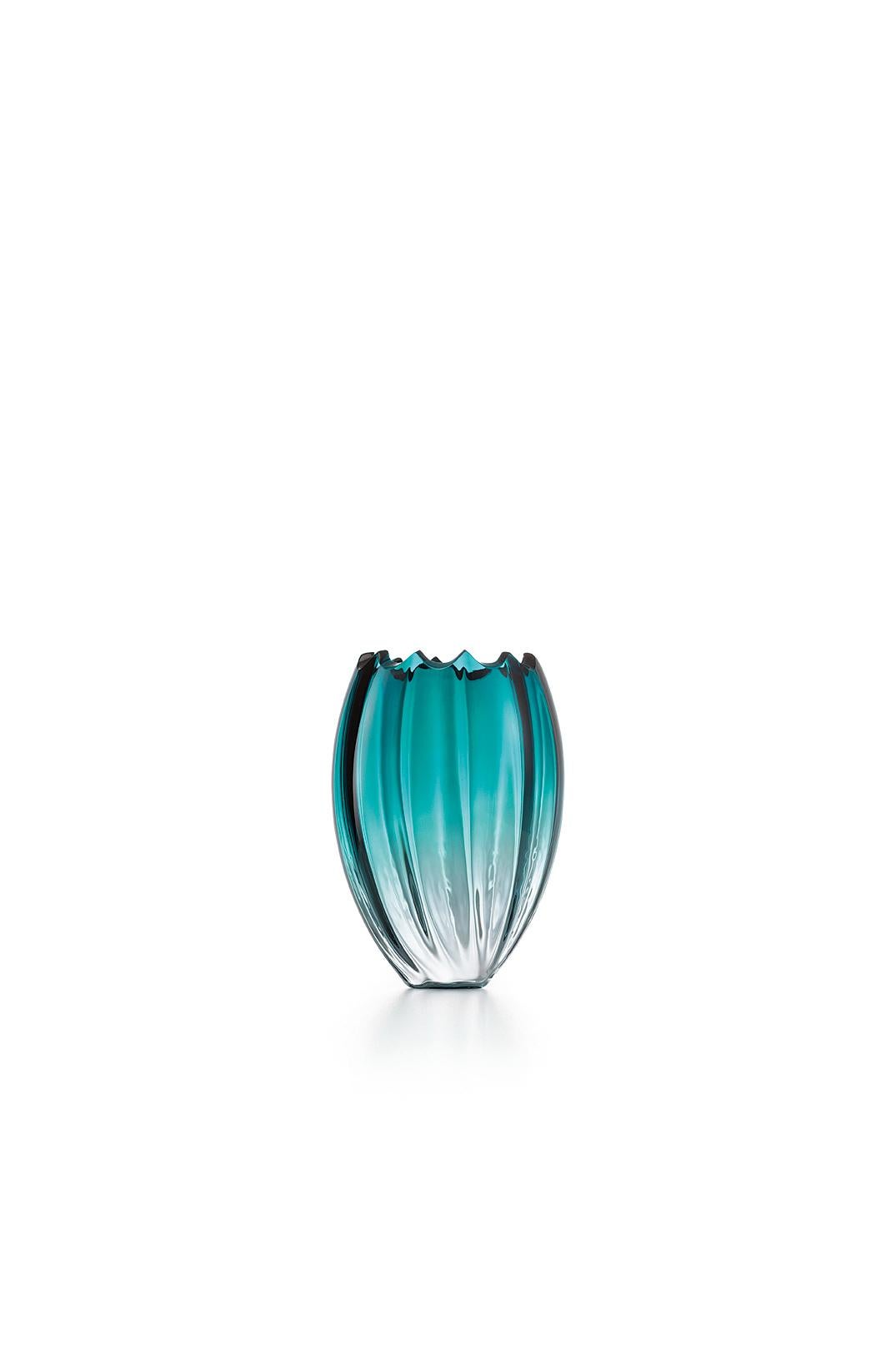 Green (015VPALLS) Small Mare Nassa Lucido in Murano Glass by Davide Bruno