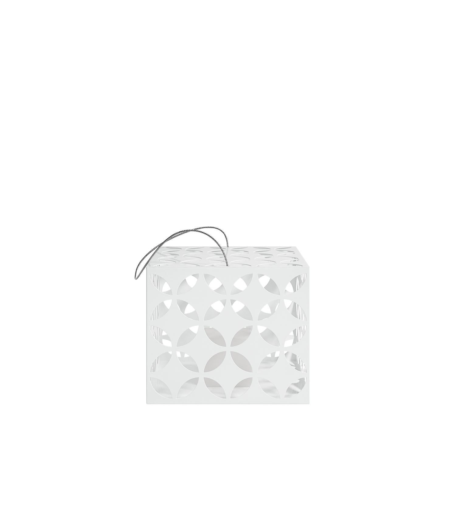 For Sale: White (RAL9016.jpg) Gandia Blasco Touareg Small Candle Box by Sandra Figuerola 2