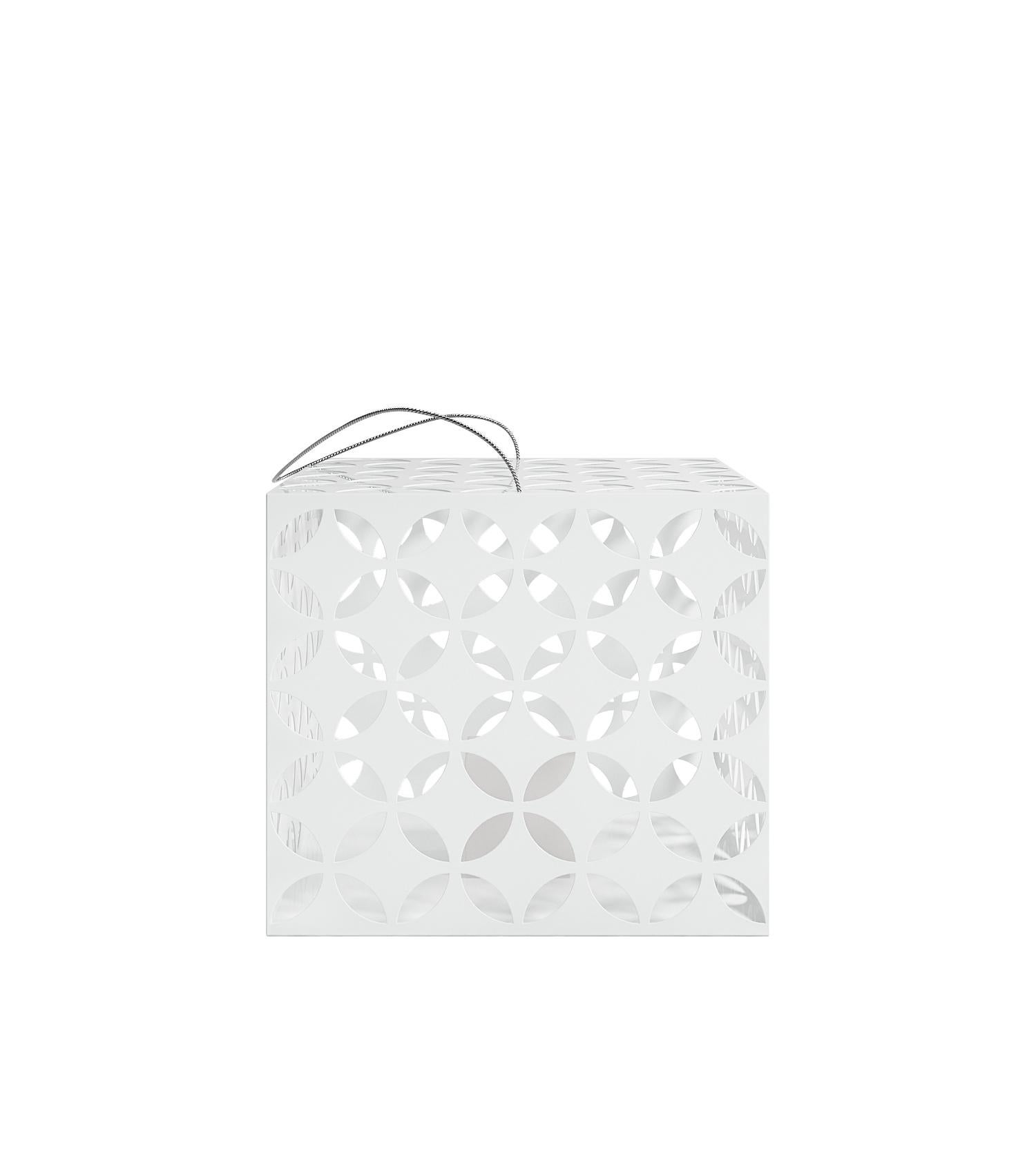 For Sale: White (RAL9016.jpg) Gandia Blasco Touareg Large Candle Box by Sandra Figuerola 2