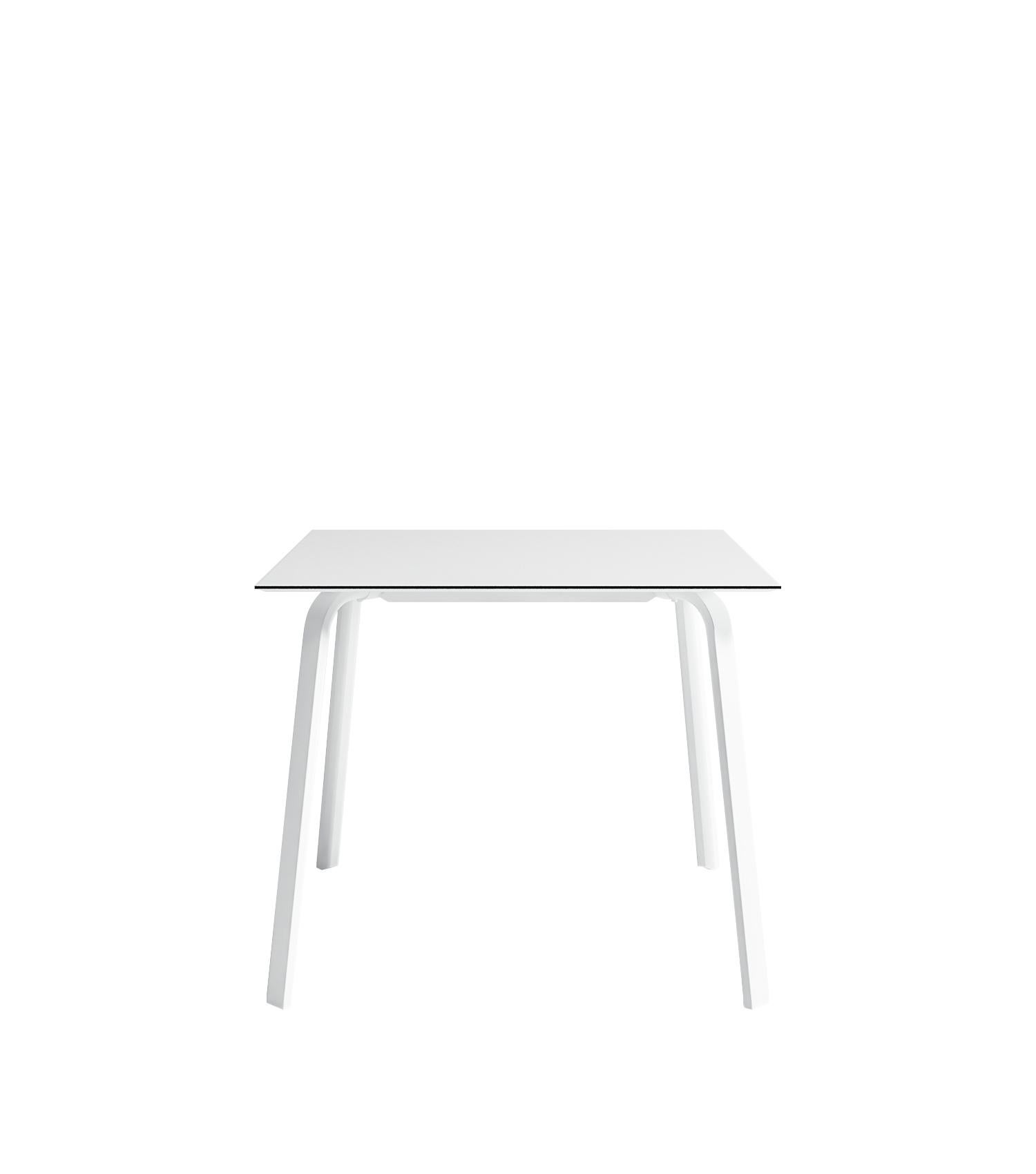 For Sale: White (RAL9016.jpg) Gandia Blasco Stack Small Dining Table by Borja Garcia 2