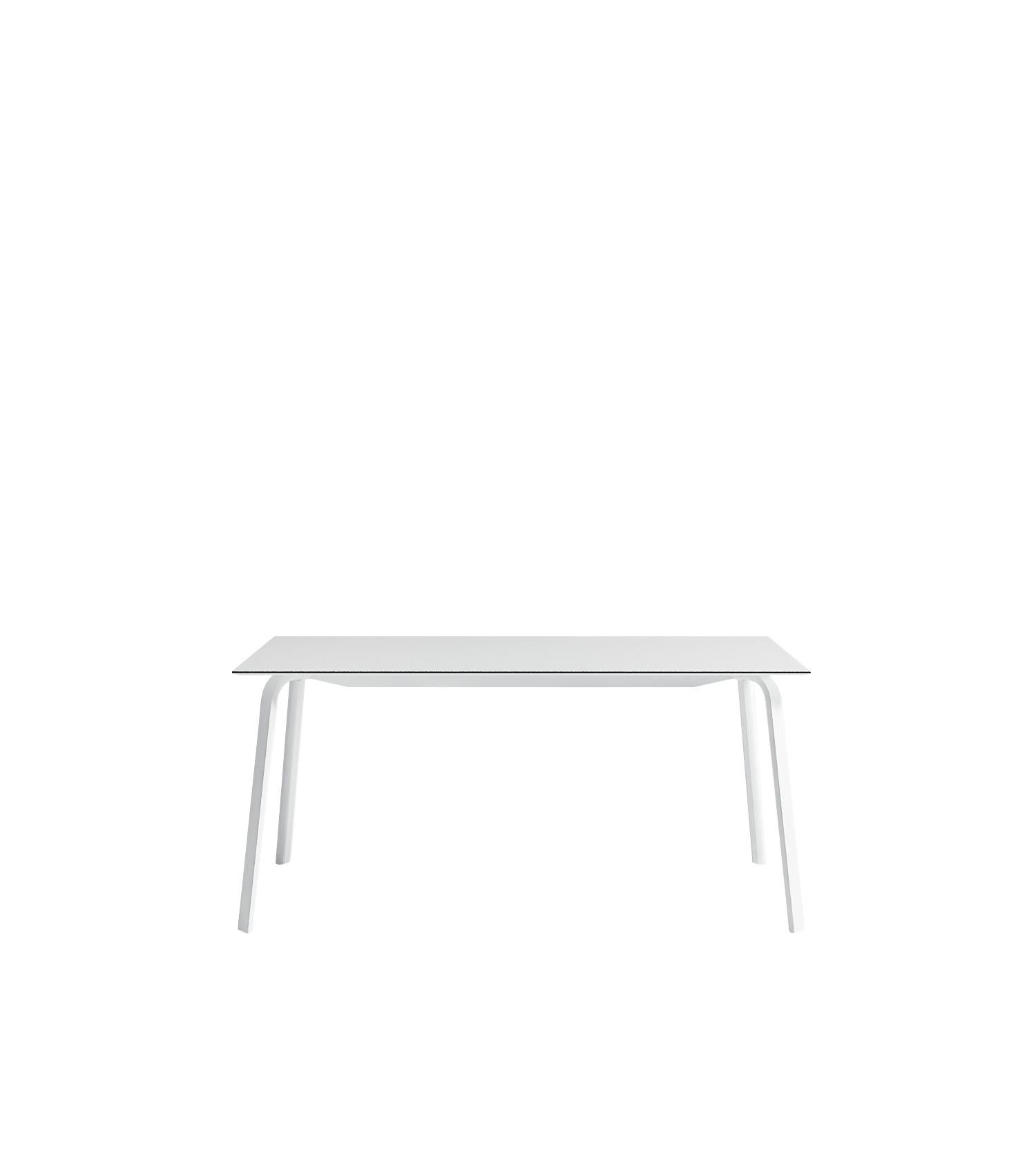 For Sale: White (RAL9016.jpg) Gandia Blasco Stack Medium Dining Table by Borja Garcia 2