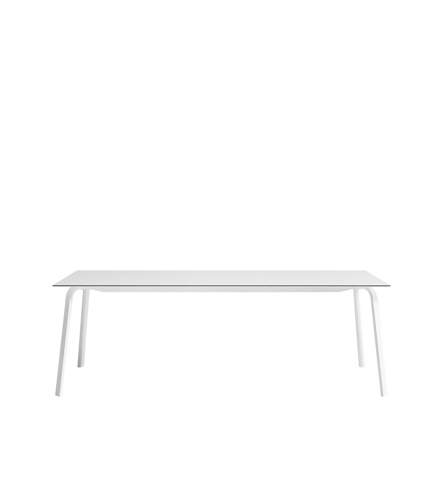 For Sale: White (RAL9016.jpg) Gandia Blasco Stack Large Dining Table by Borja Garcia 2