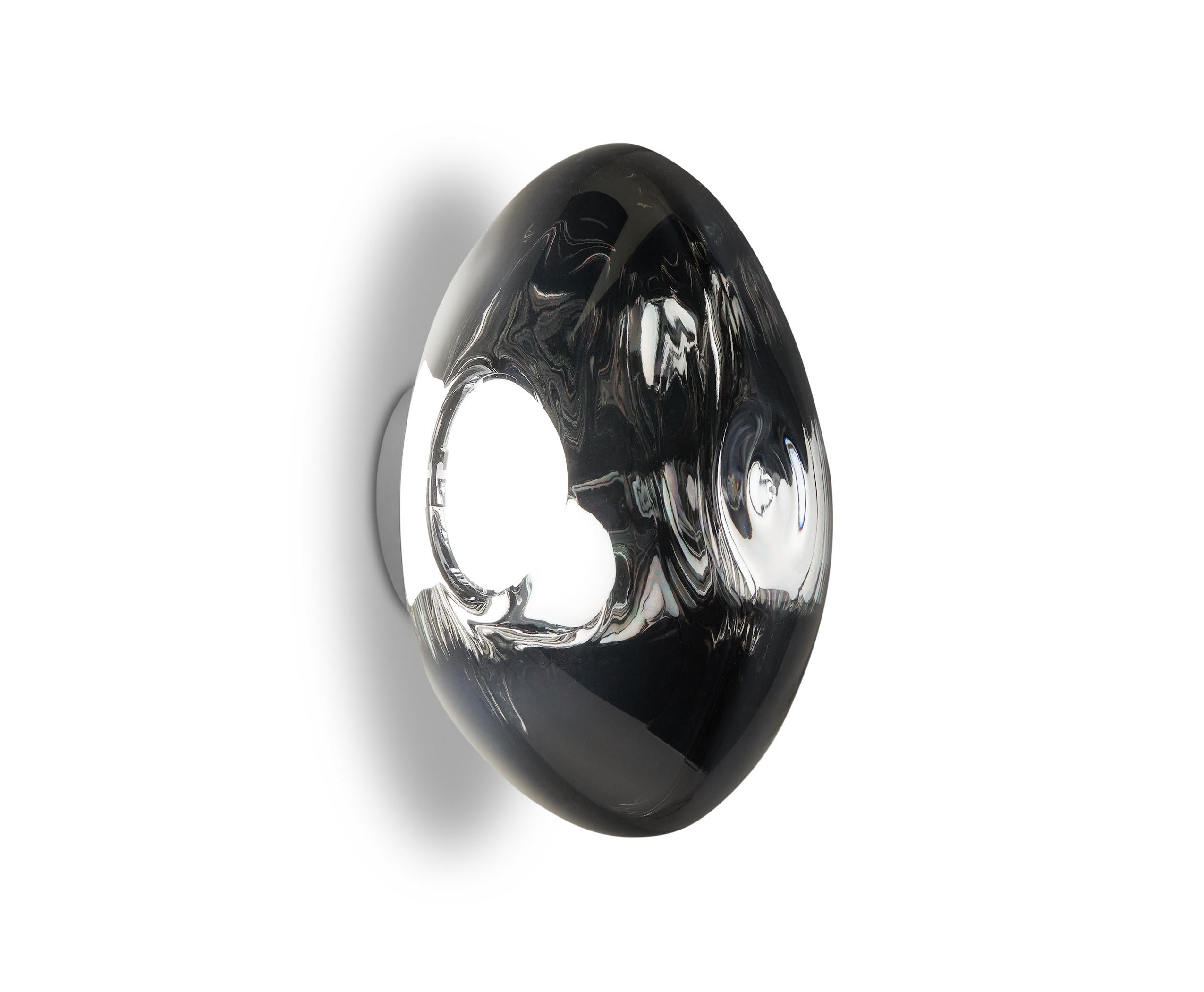 En vente : Gray (melt chrome.jpg) Lampe de surface LED Melt de Tom Dixon 3