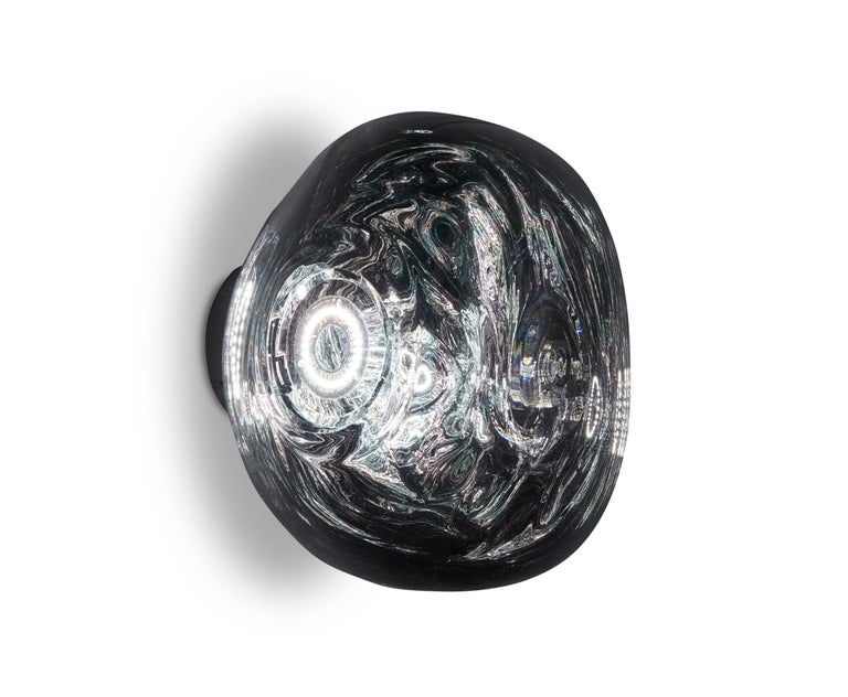 For Sale: Gray (melt chrome.jpg) Melt Mini LED Surface Light by Tom Dixon 4