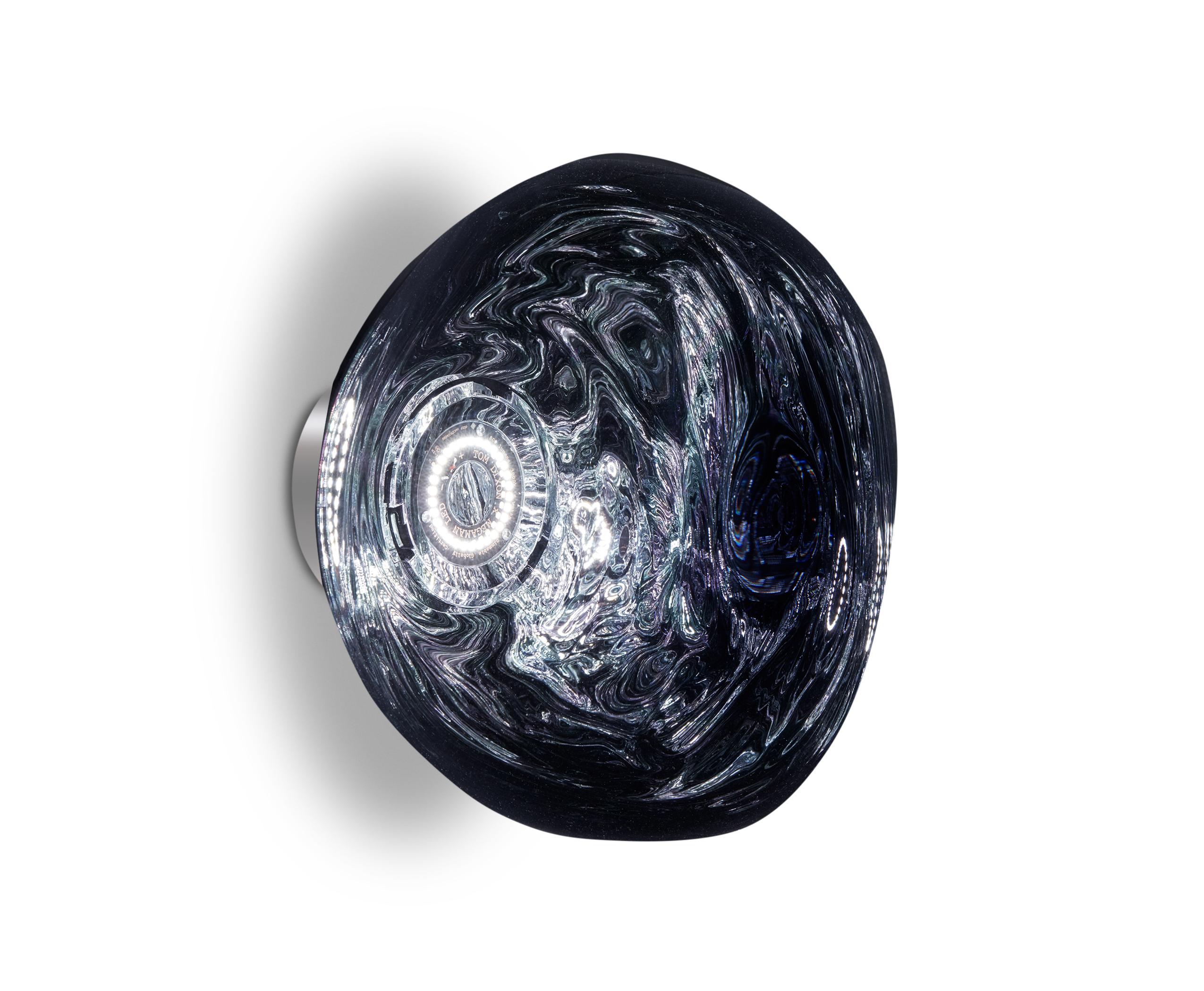 Im Angebot: Melt Mini LED-Oberflächenleuchte von Tom Dixon, Blue (melt smoke.jpg) 4