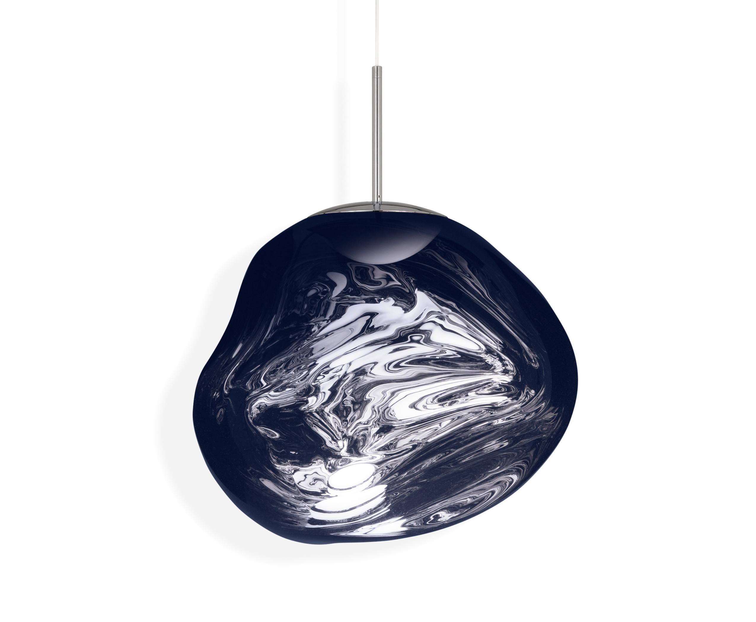 For Sale: Blue (melt smoke.jpg) Melt LED Pendant Light by Tom Dixon
