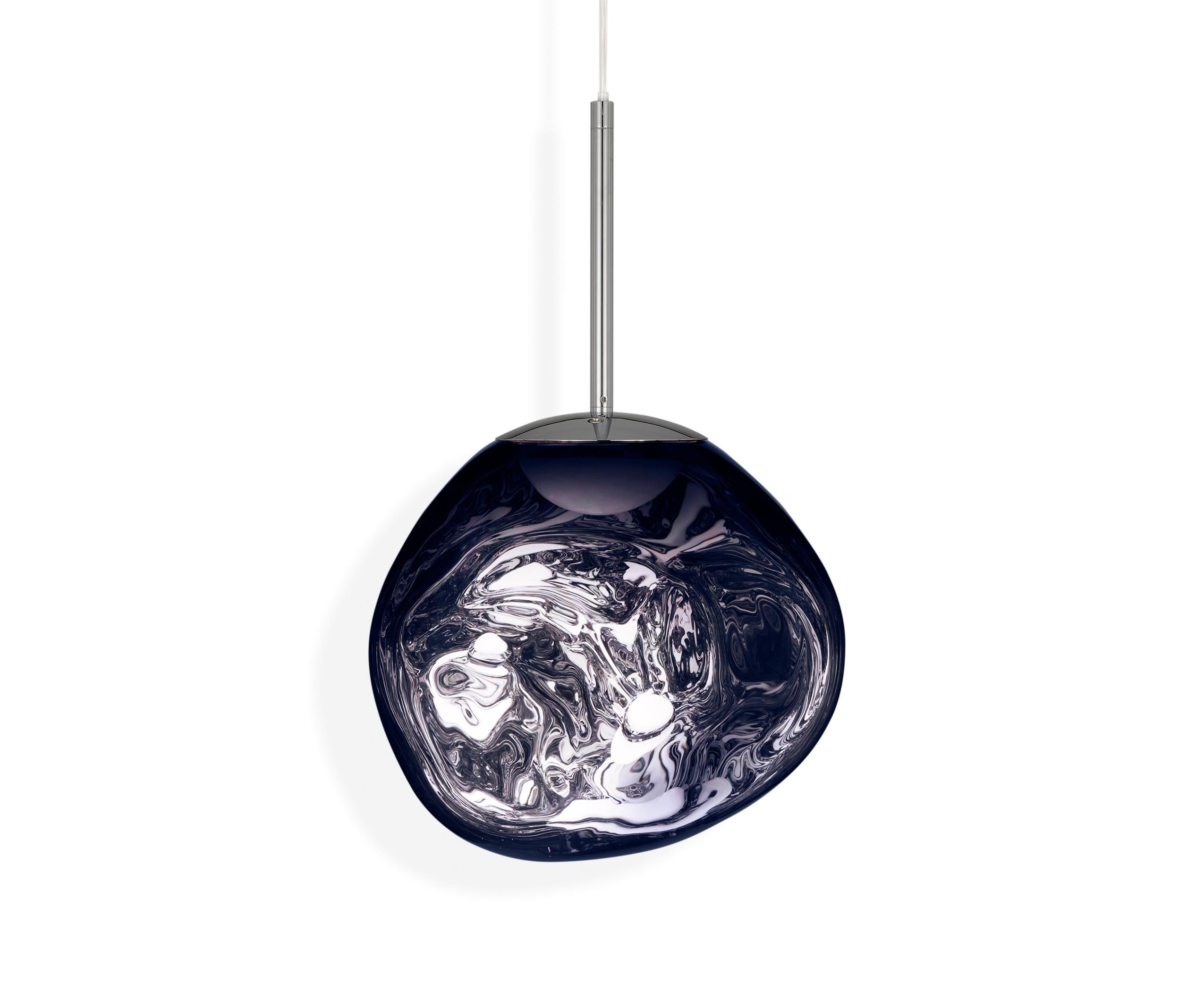 En vente : Blue (melt smoke.jpg) Mini lampe à suspension LED Melt de Tom Dixon