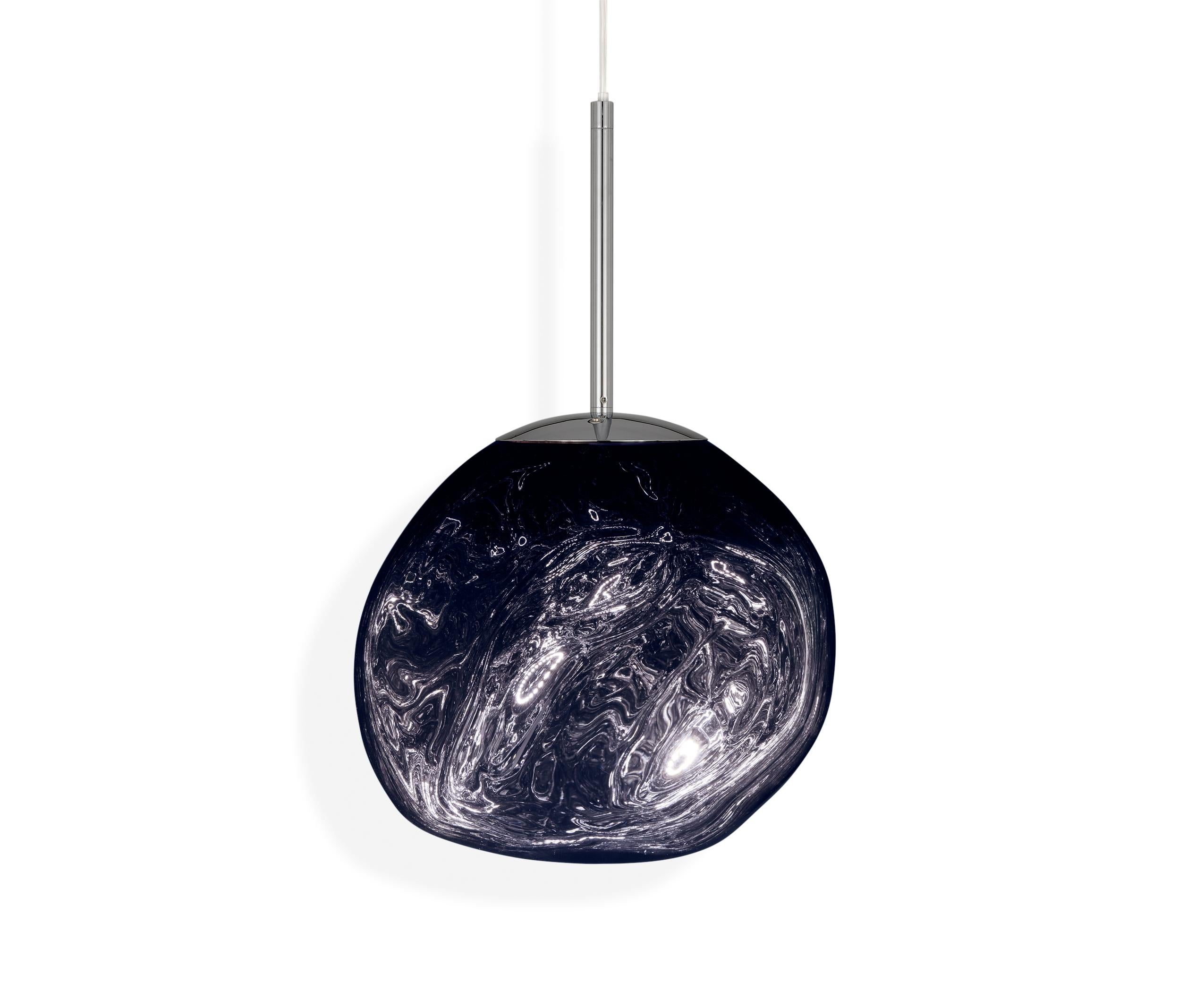 For Sale: Blue (melt smoke.jpg) Melt Mini LED Pendant Light by Tom Dixon 2