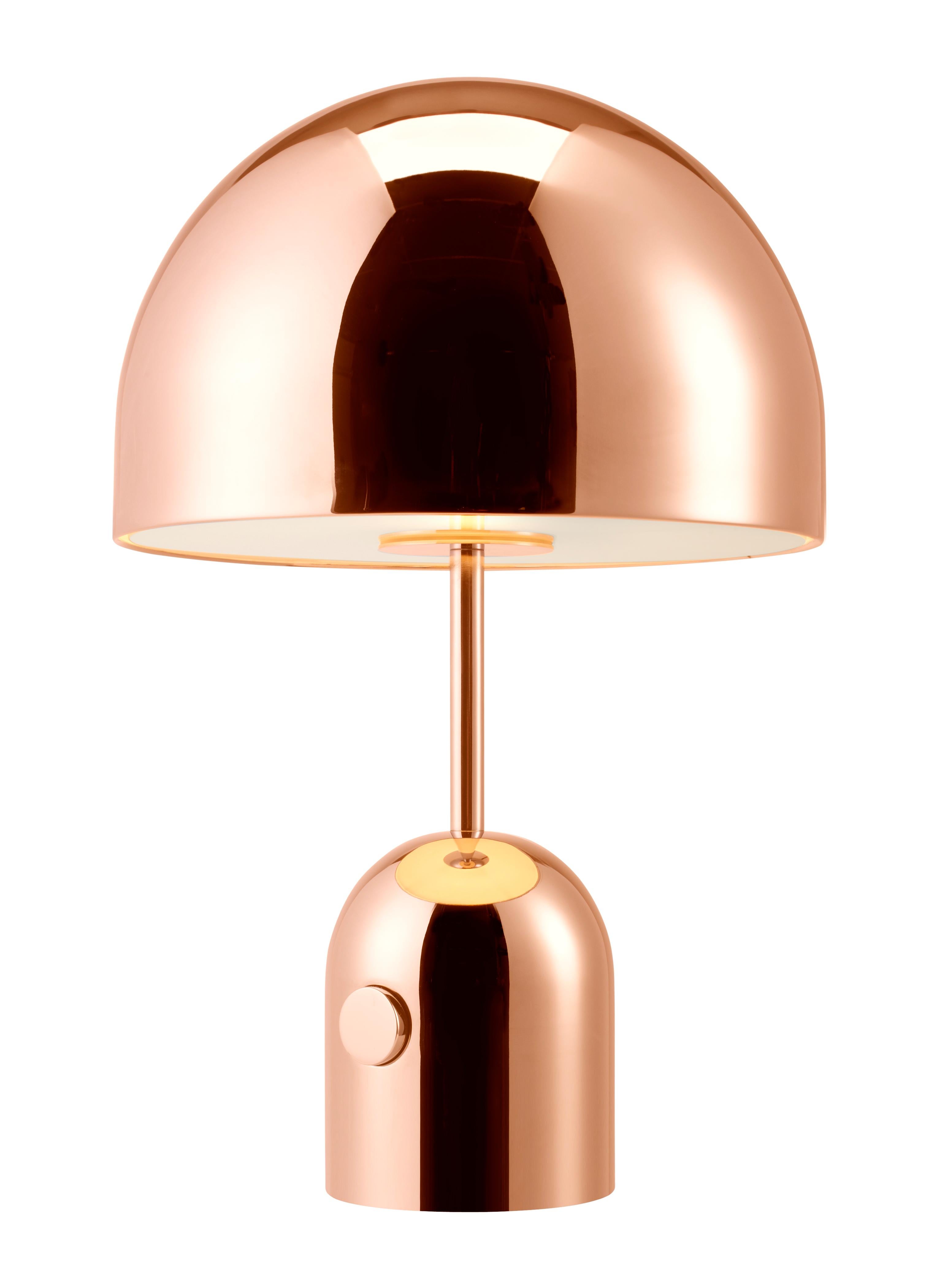 Gold (copper.jpg) Bell Table Light by Tom Dixon 2