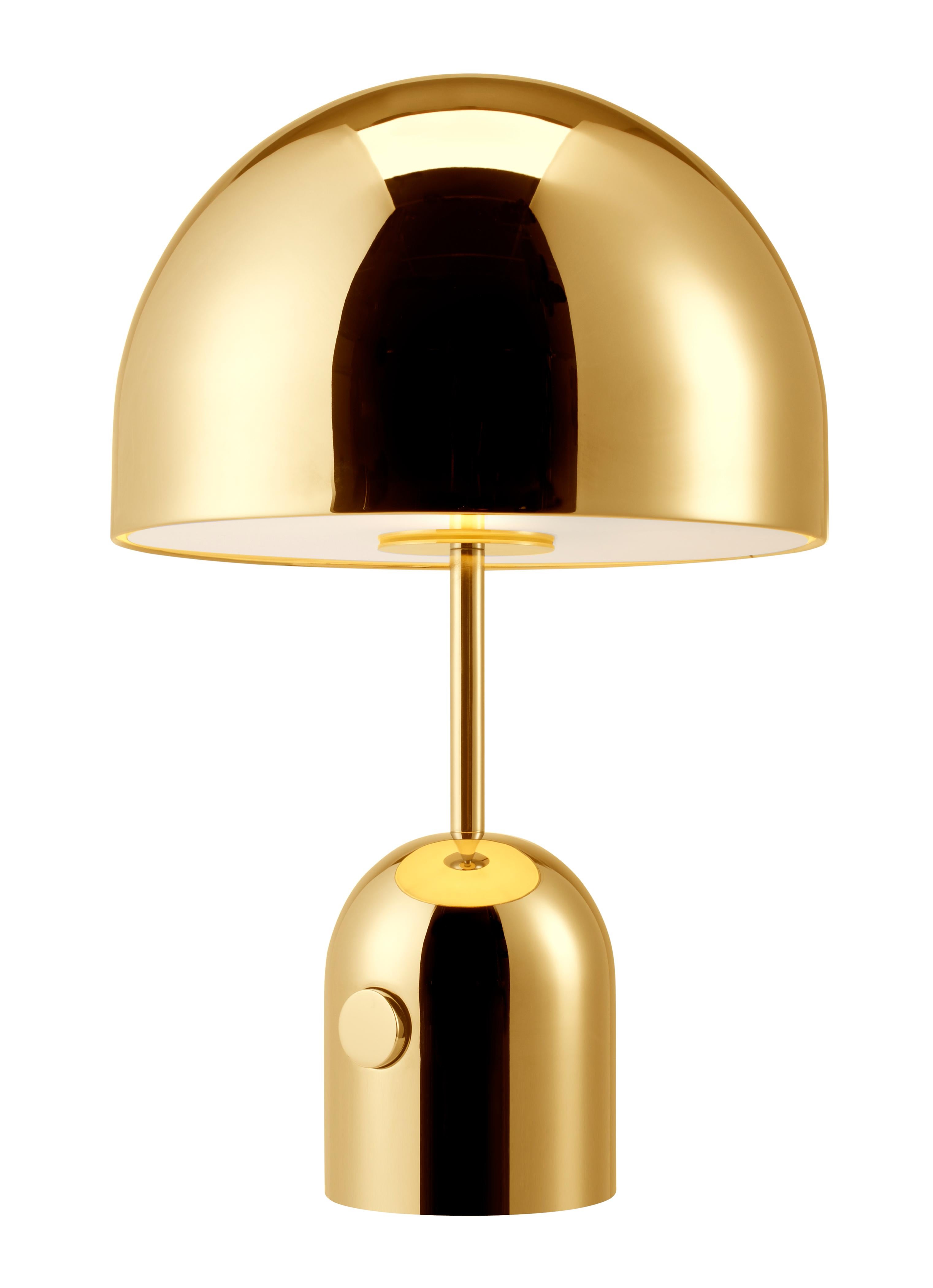 Gold (brass.jpg) Bell Table Light by Tom Dixon