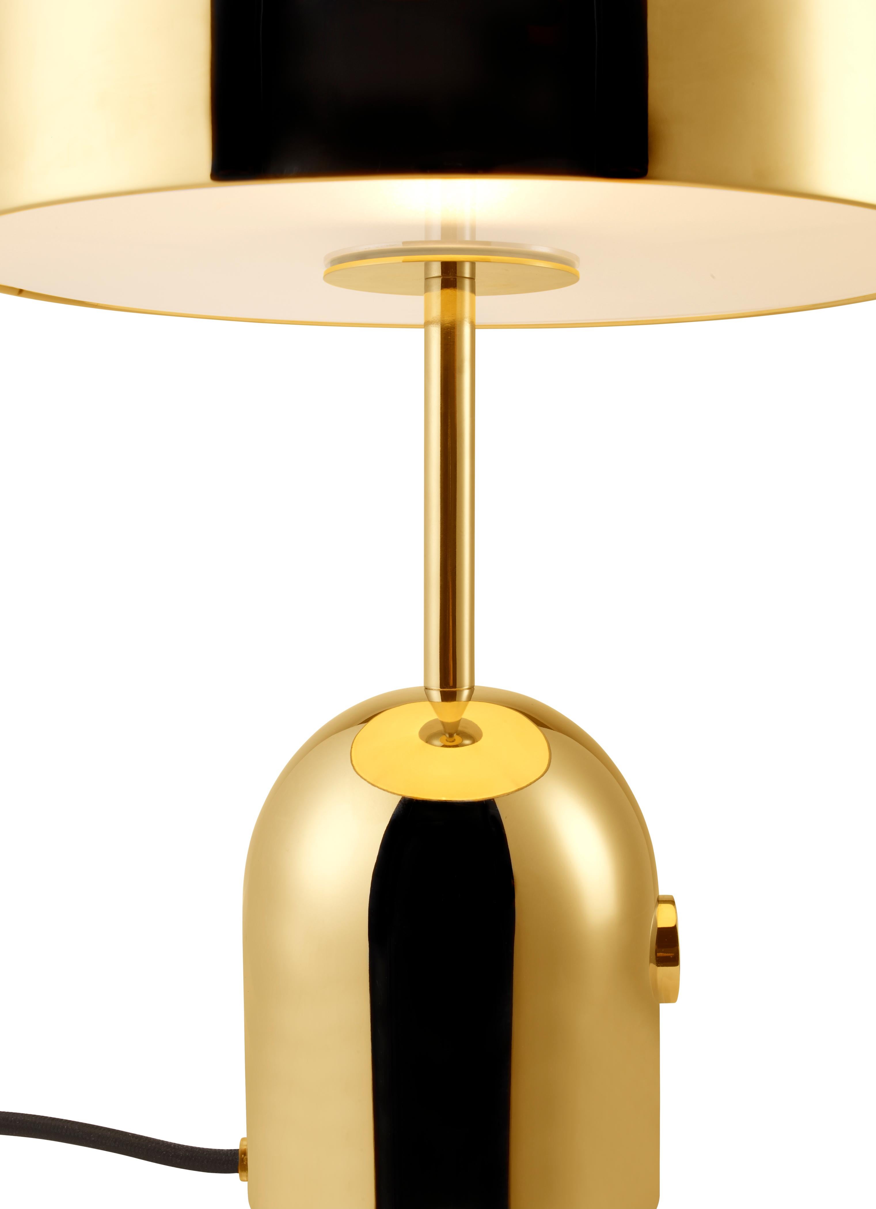 For Sale: Gold (brass.jpg) Bell Table Light by Tom Dixon 2