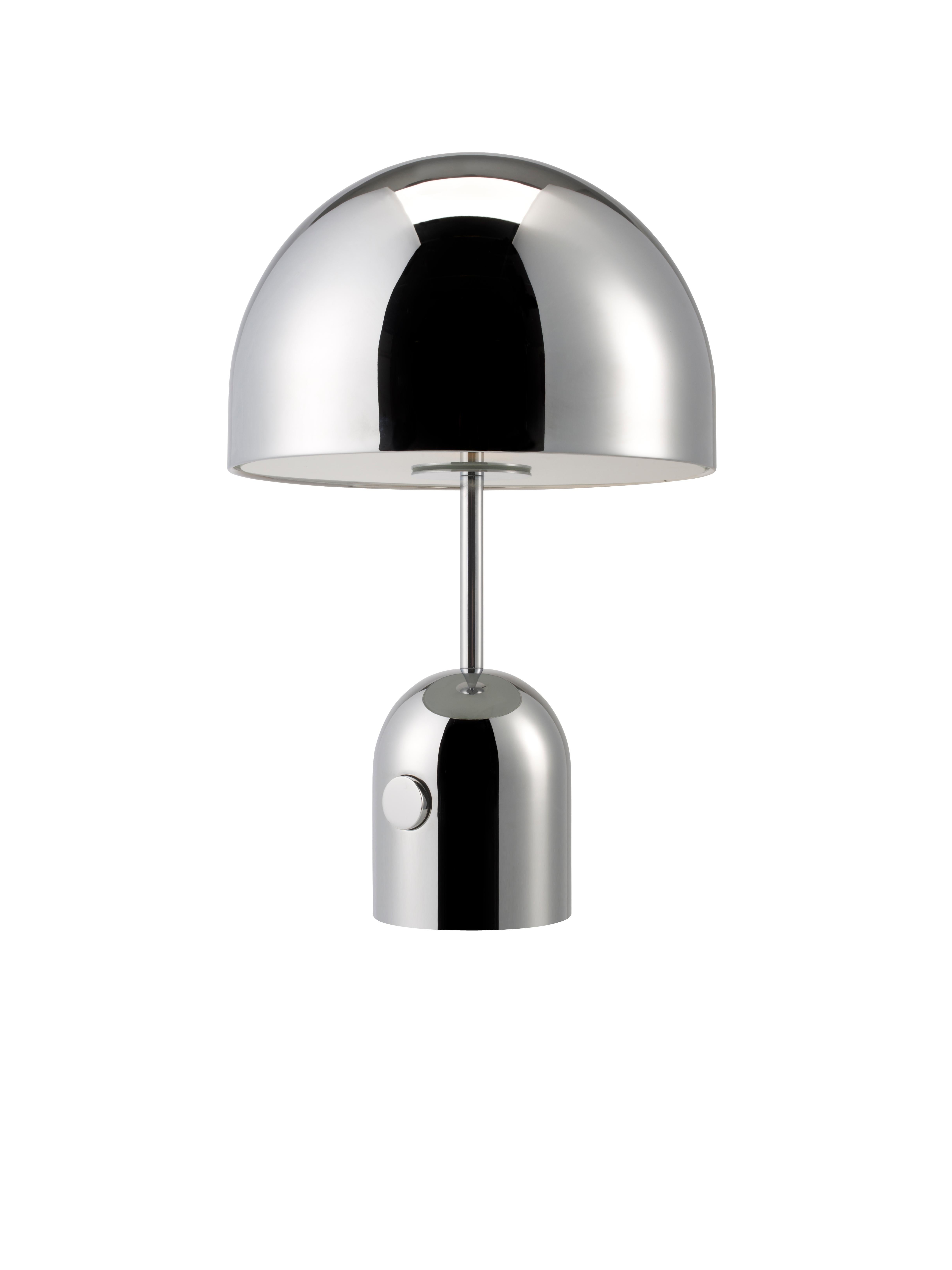 Silver (chrome.jpg) Bell Table Light by Tom Dixon