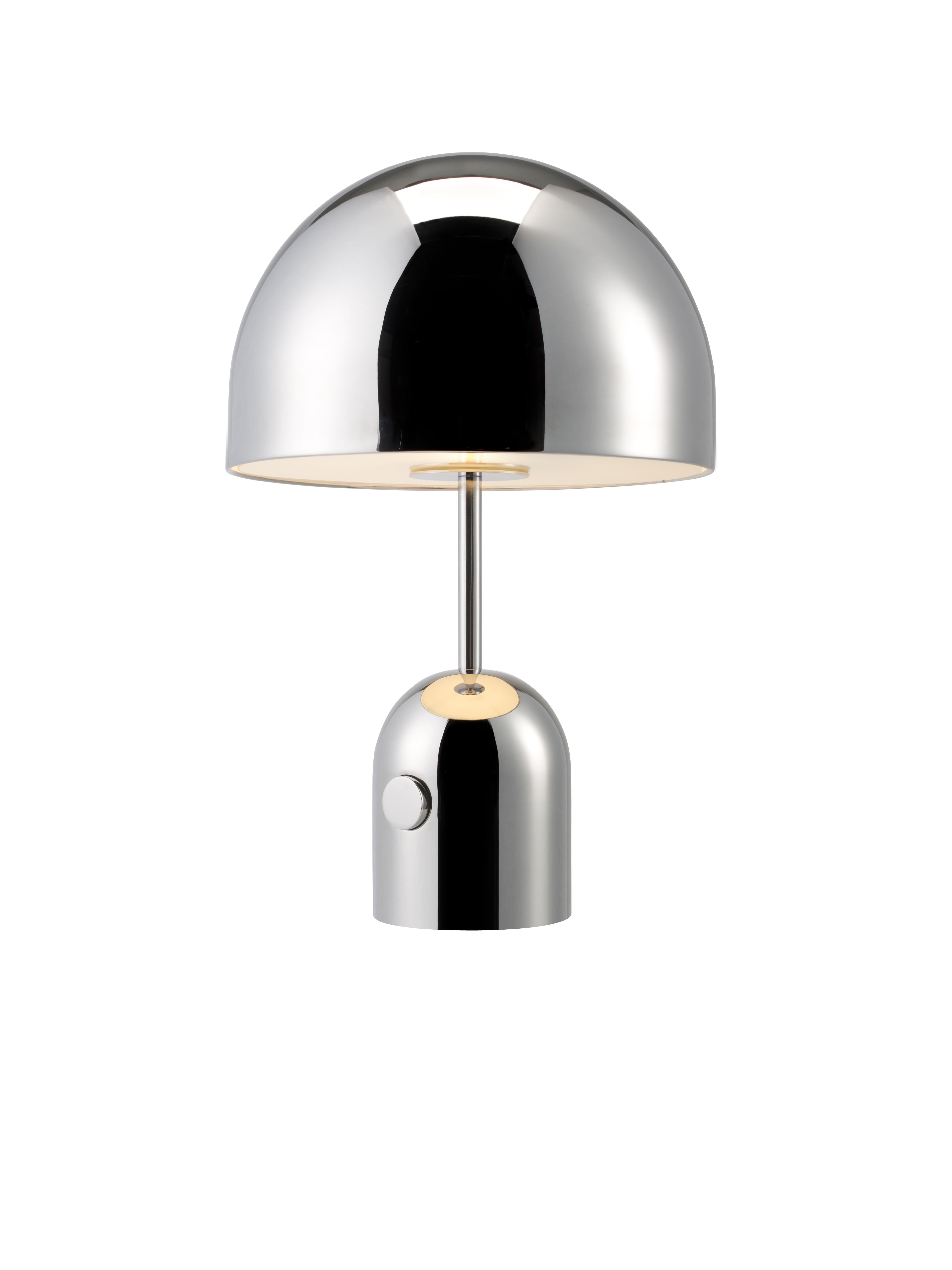 Silver (chrome.jpg) Bell Table Light by Tom Dixon 2