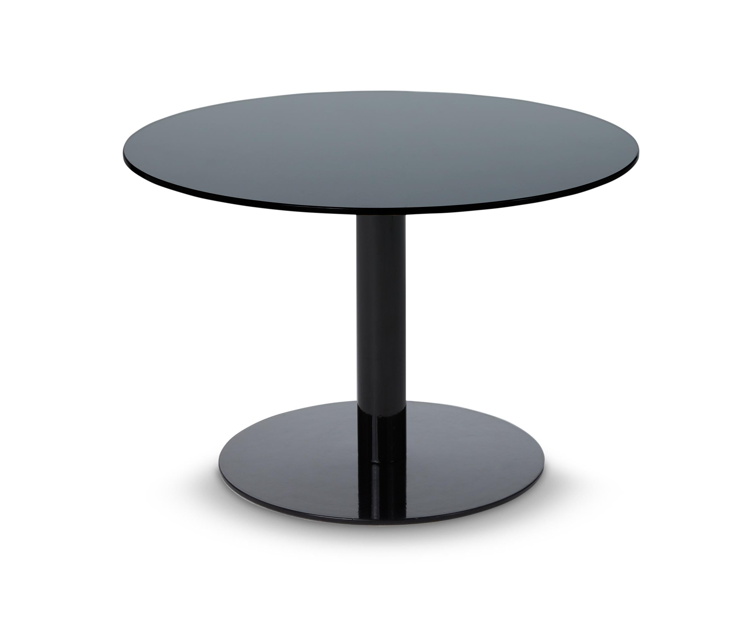 En vente : Black (black.jpg) Table ronde Flash de Tom Dixon