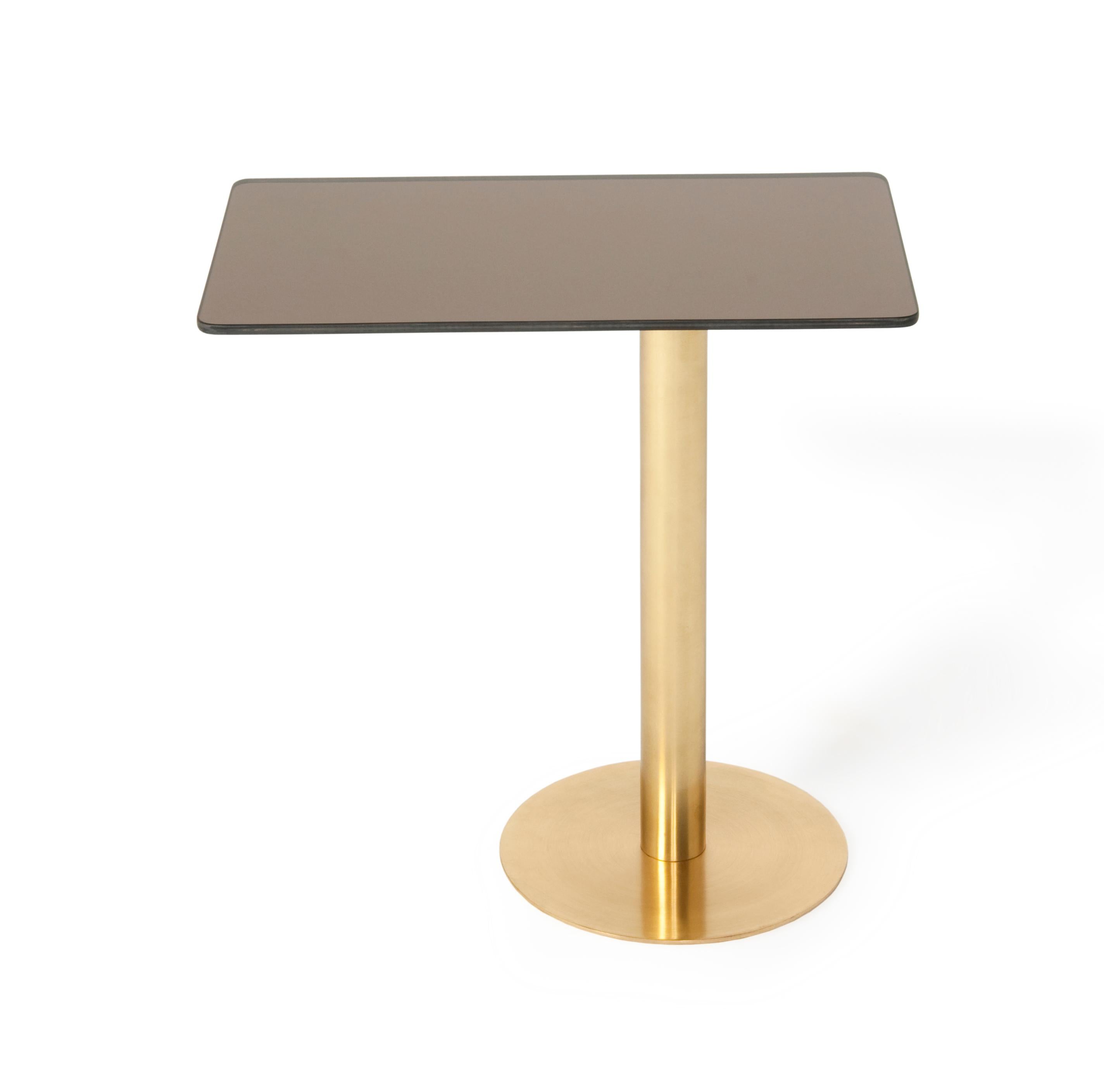 Im Angebot: Rechteckiger Flash-Tisch von Tom Dixon, Gold (brass.jpg) 3