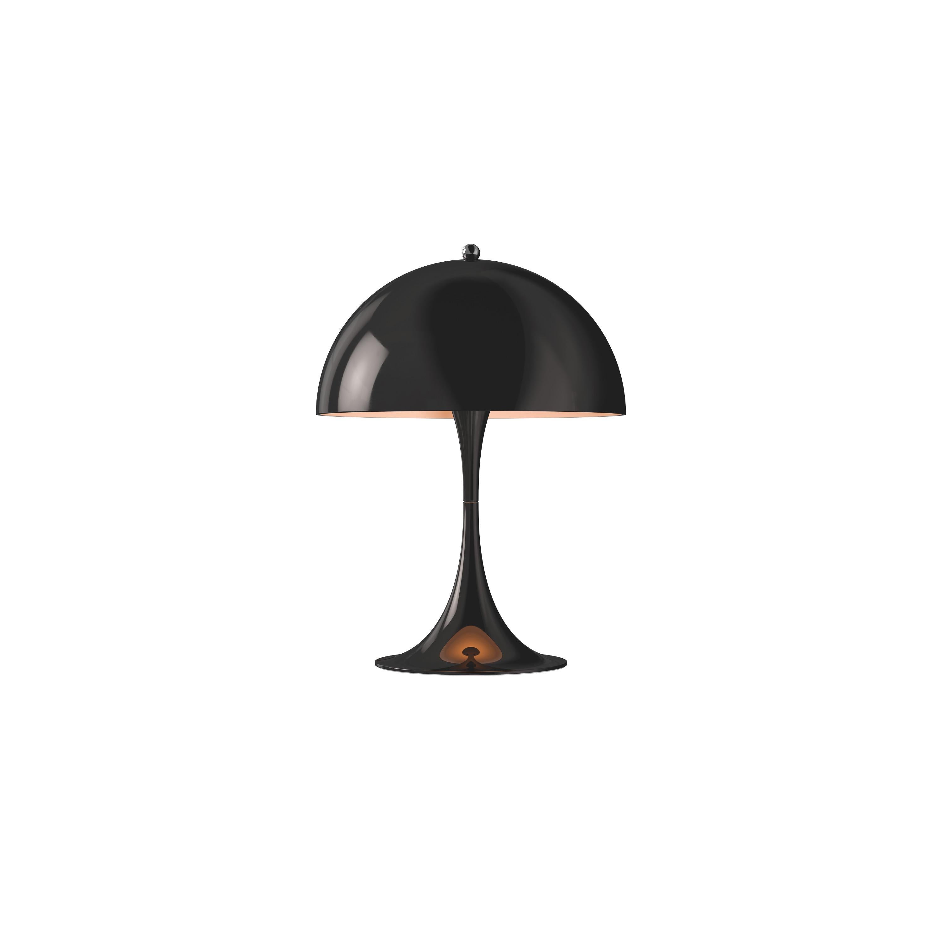 For Sale: Black (black.jpg) Louis Poulsen Panthella 250 Table Lamp by Verner Panton