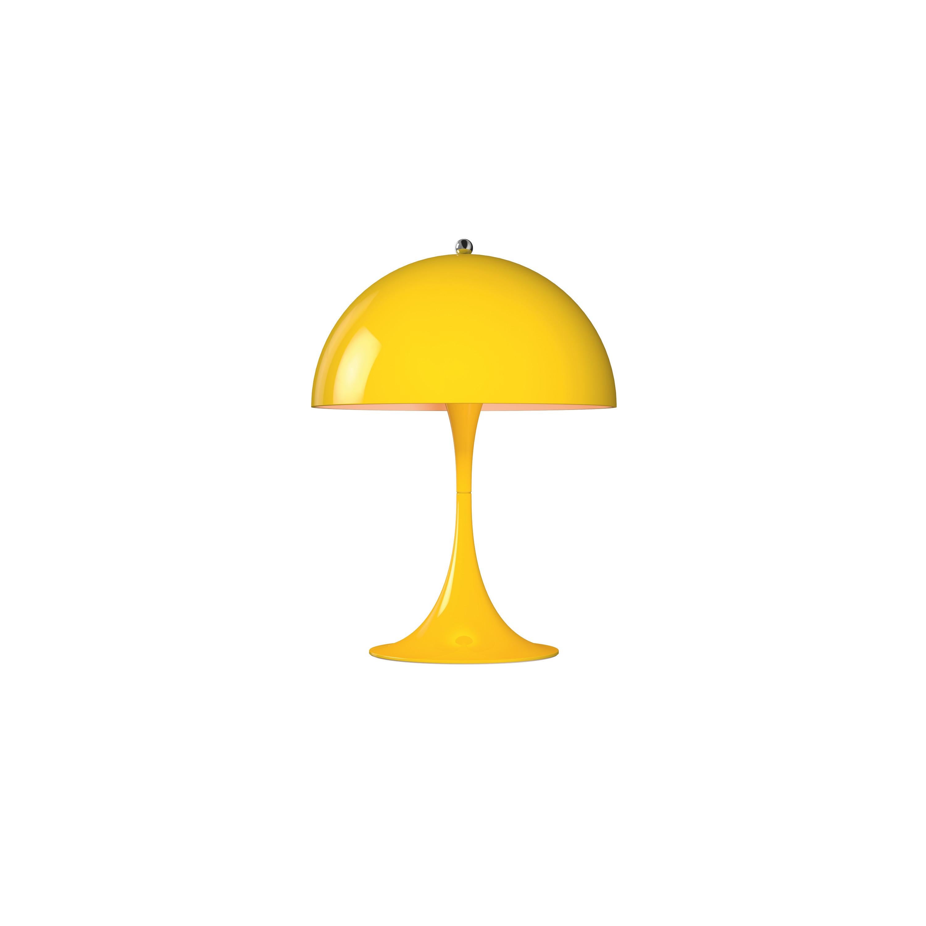 Im Angebot: Louis Poulsen Panthella 250, Tischlampe von Verner Panton, Gelb (yellow.jpg)