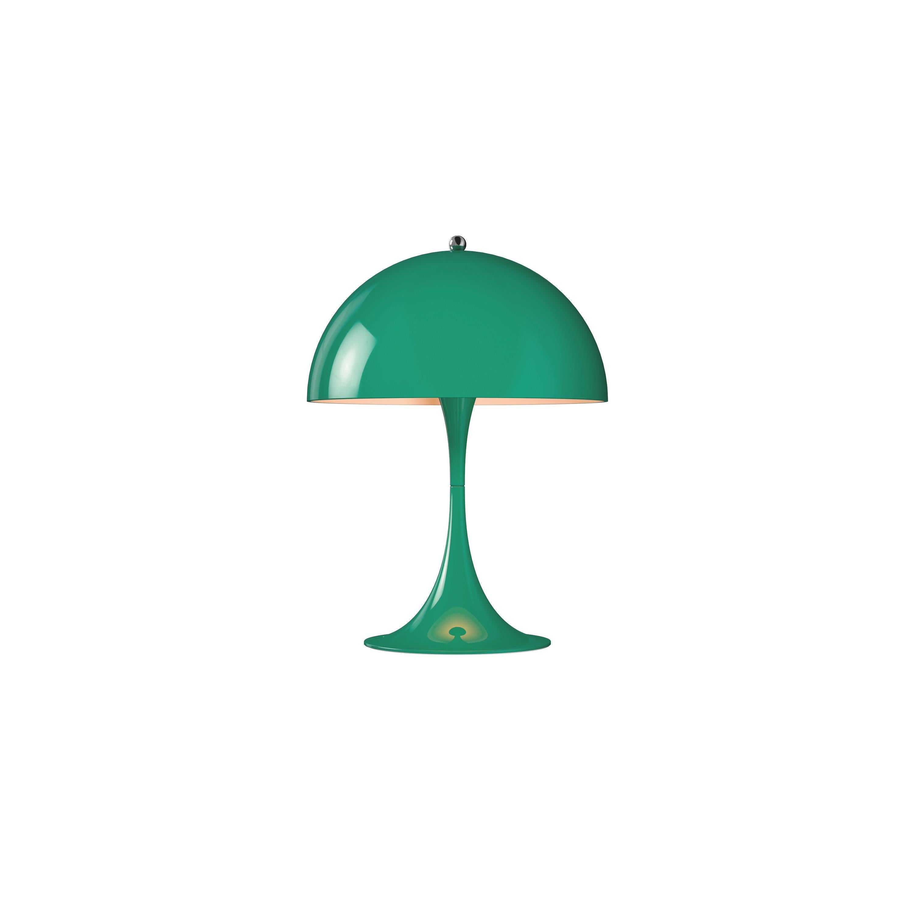 For Sale: Green (blue green.jpg) Louis Poulsen Panthella 250 Table Lamp by Verner Panton